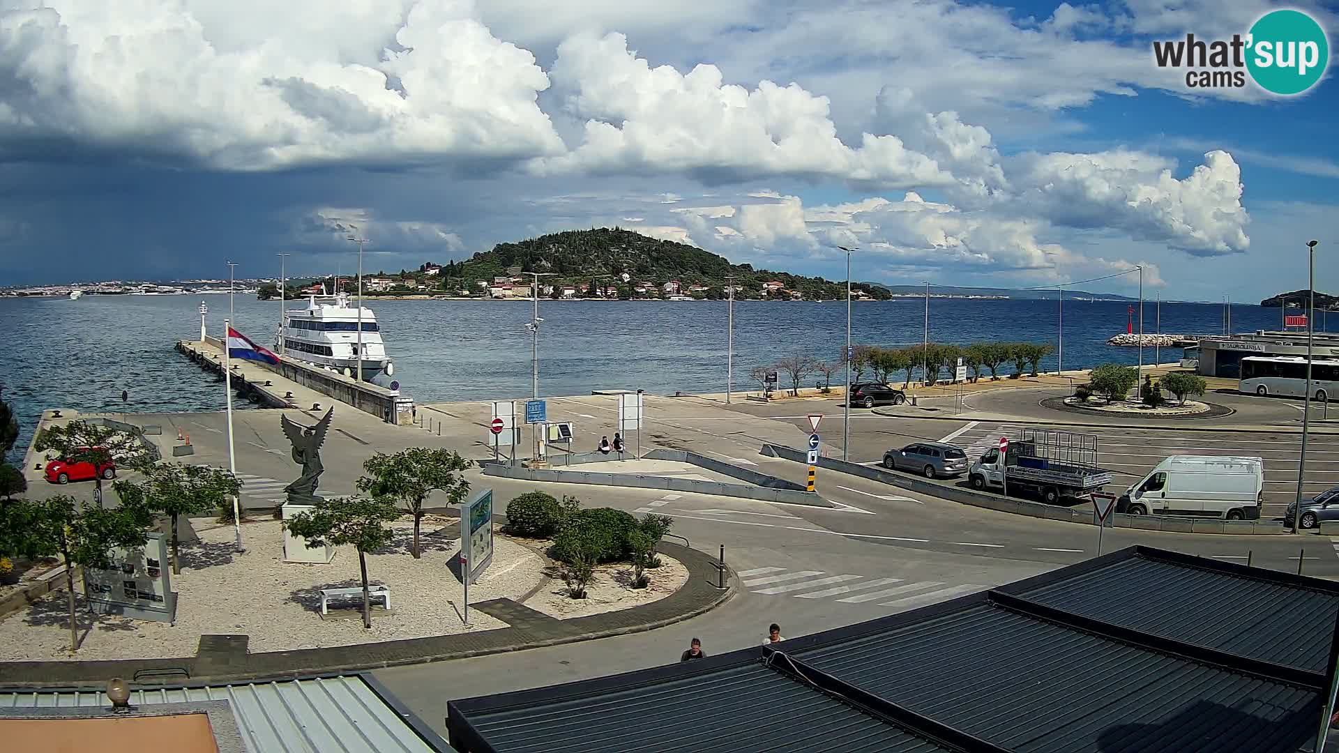 Spletna kamera Ugljan – trajekt Preko – Zadar
