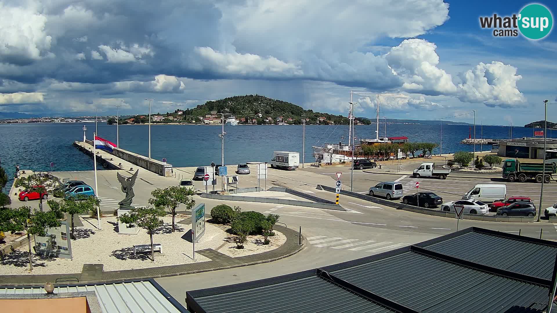 Webcam Ugljan – Preko Ferry to Zadar