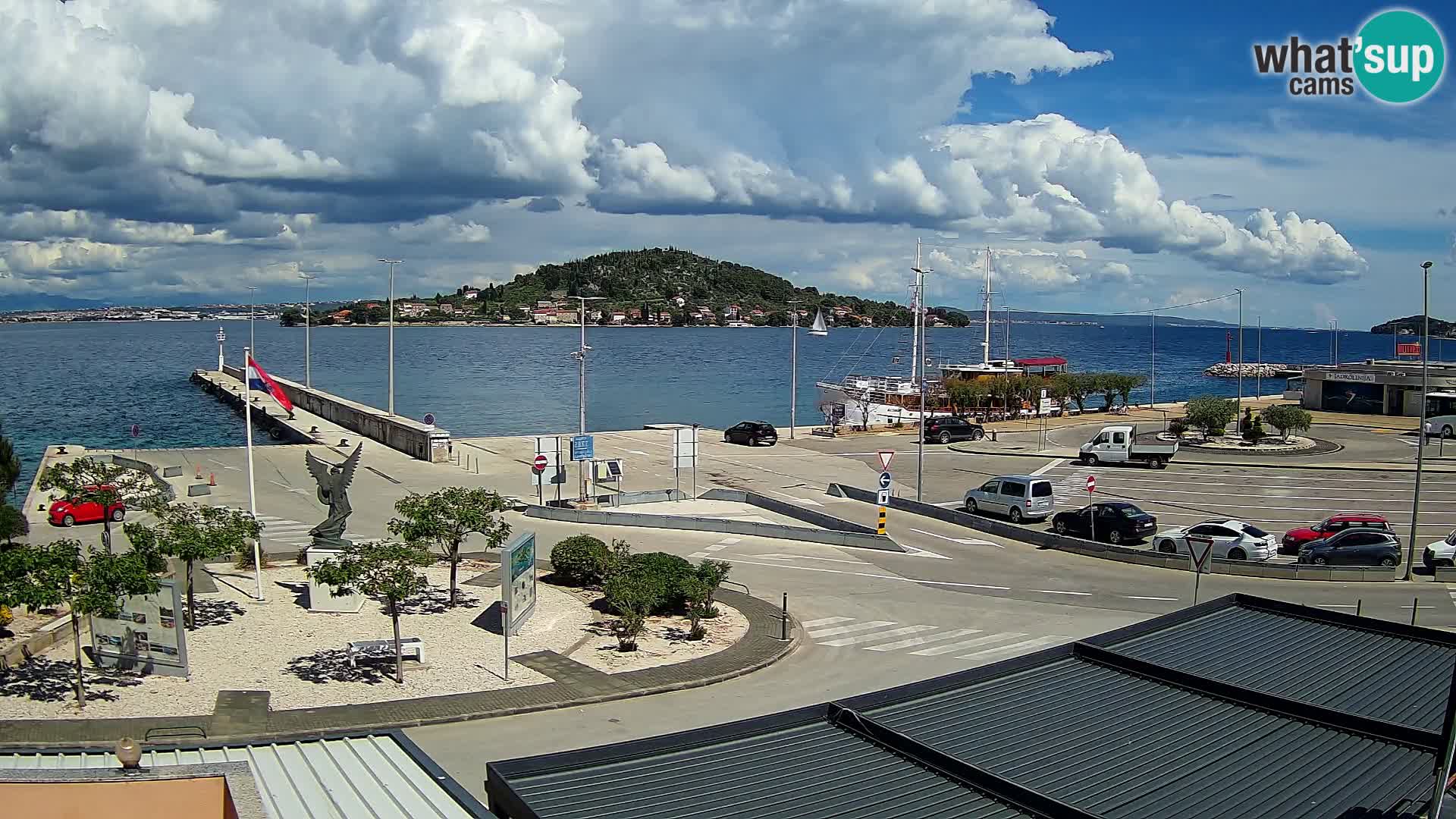 Webcam Ugljan – Preko Ferry to Zadar