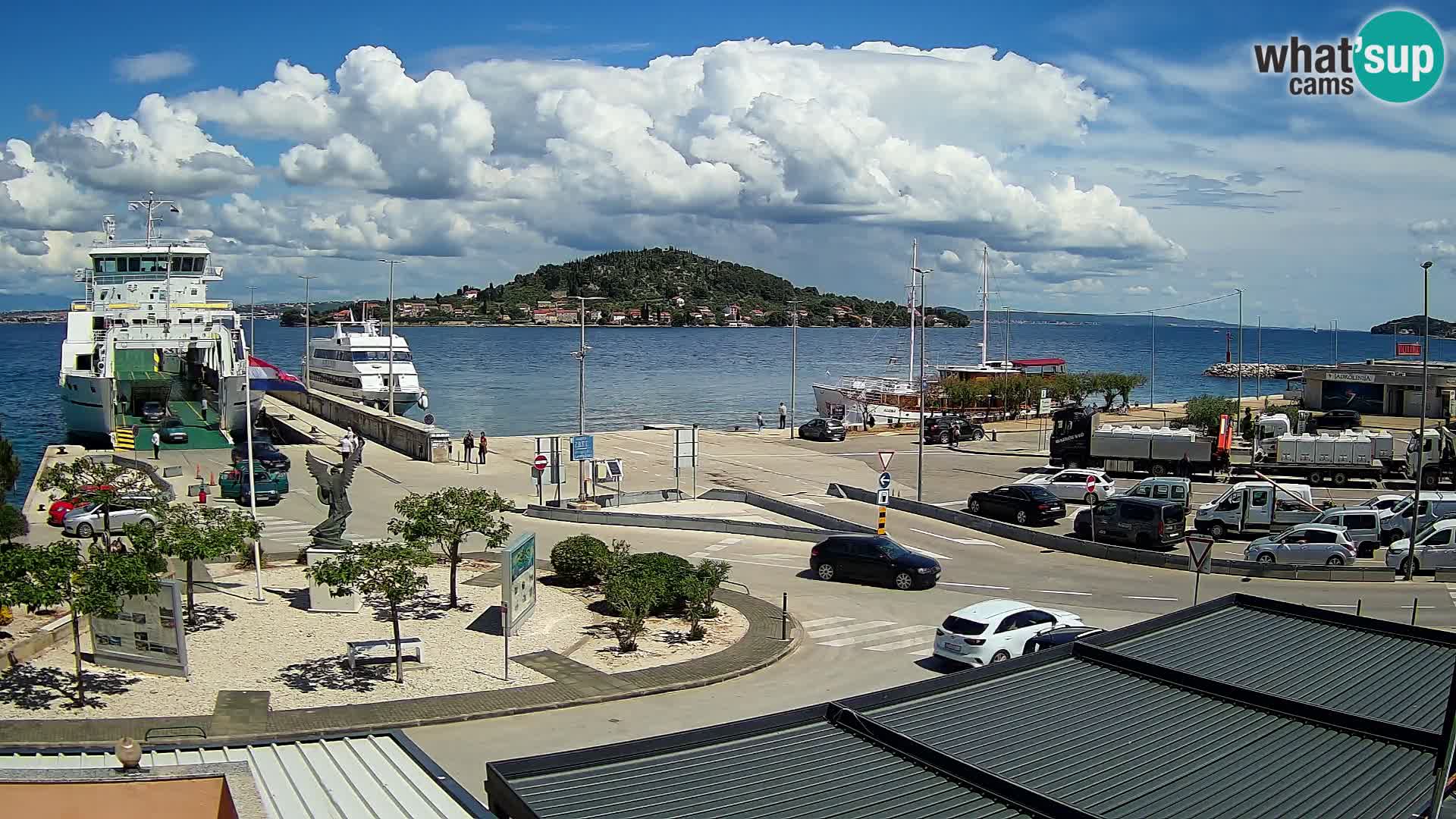 Web cam UGLJAN – Ferry de Preko à Zadar