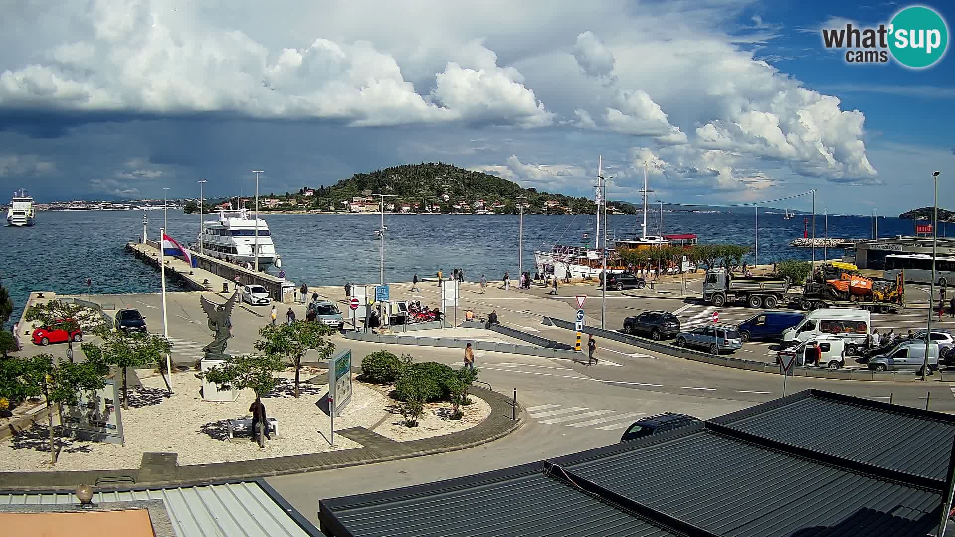 Webcam Ugljan – Preko Ferry to Zadar