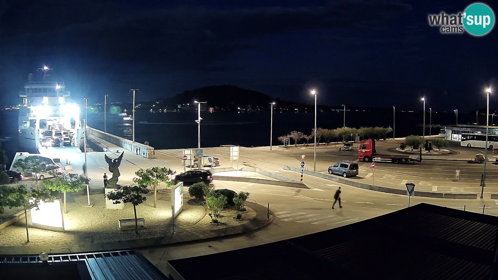Webcam Ugljan – Preko Ferry to Zadar