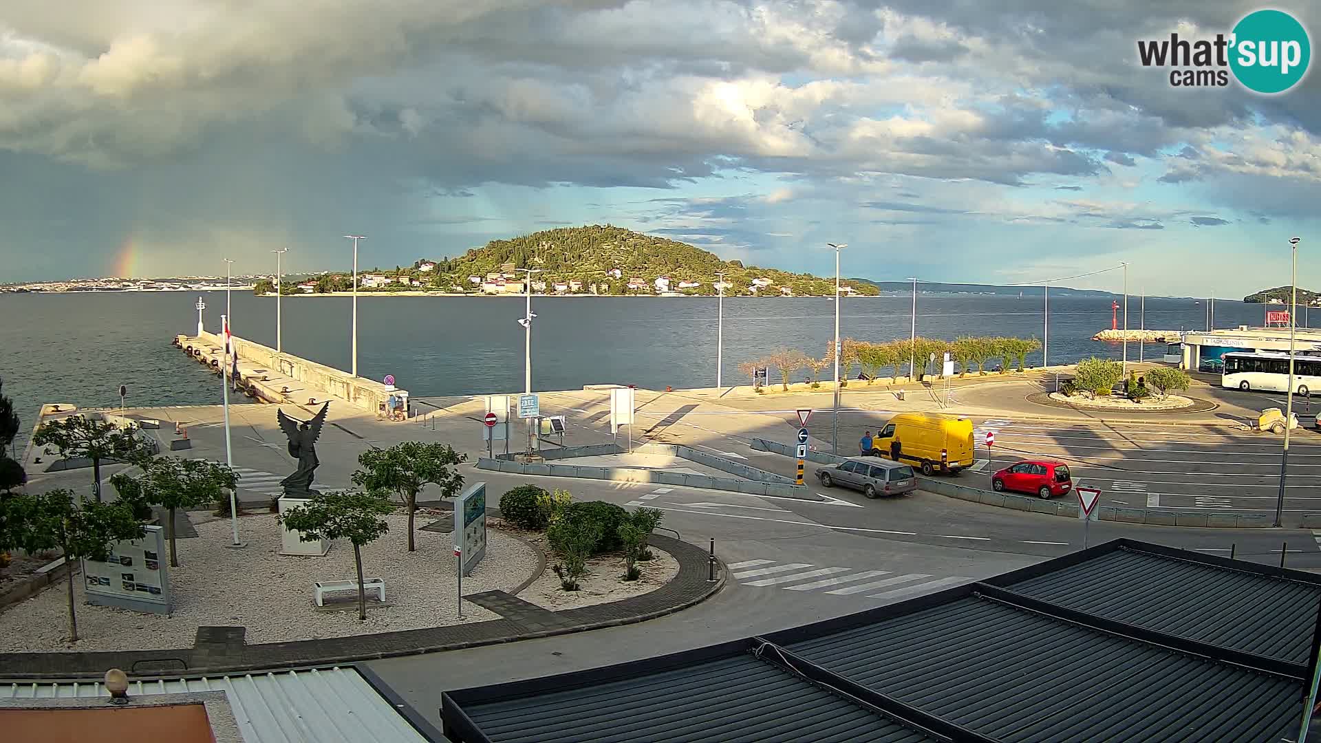Webcam Ugljan – Preko Ferry to Zadar