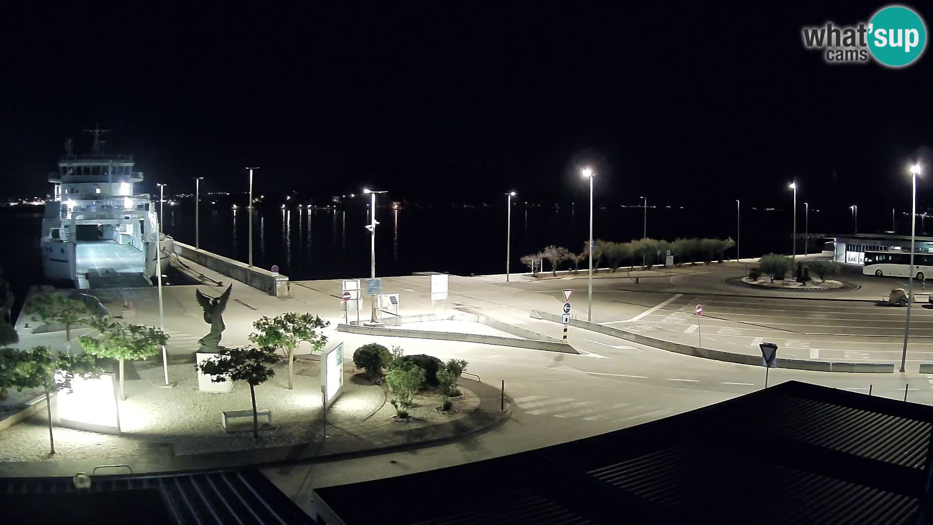 Spletna kamera Ugljan – trajekt Preko – Zadar