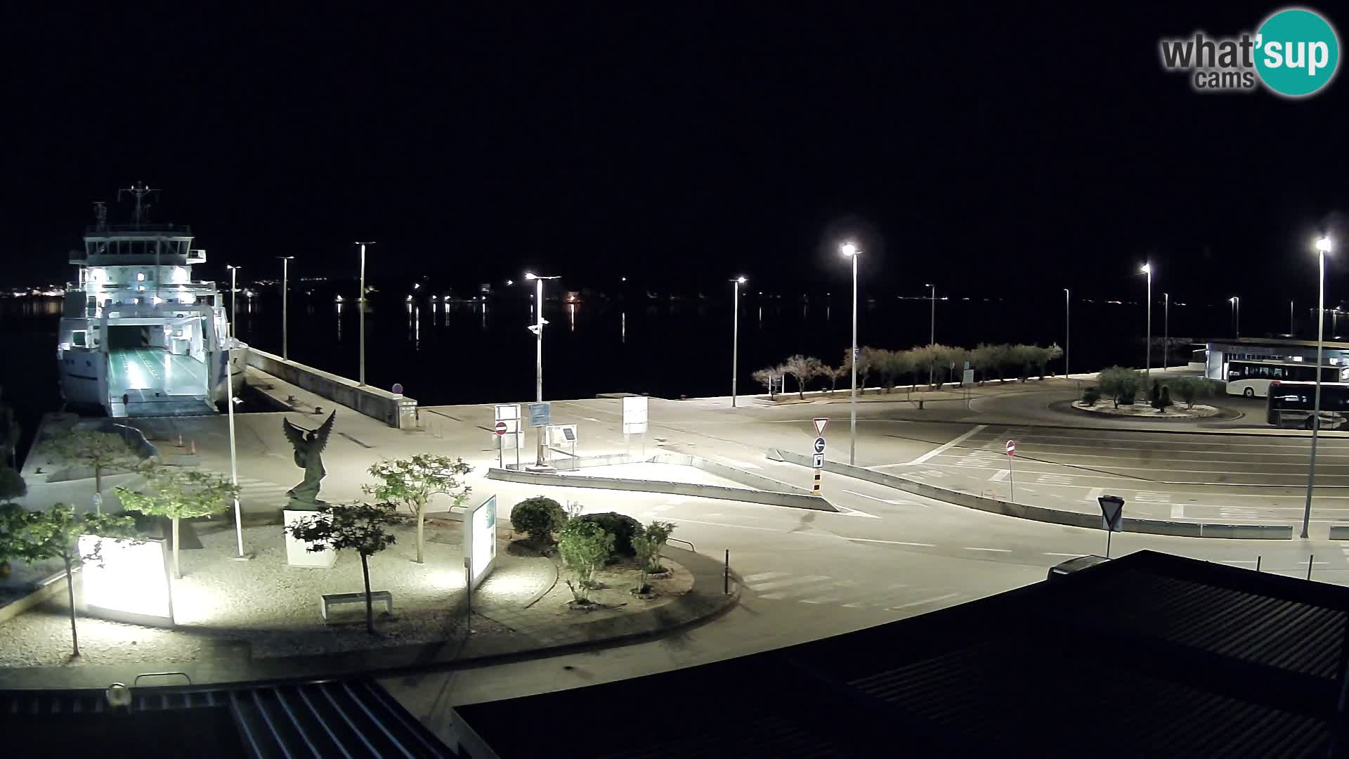 Webcam Ugljan – Preko Ferry to Zadar