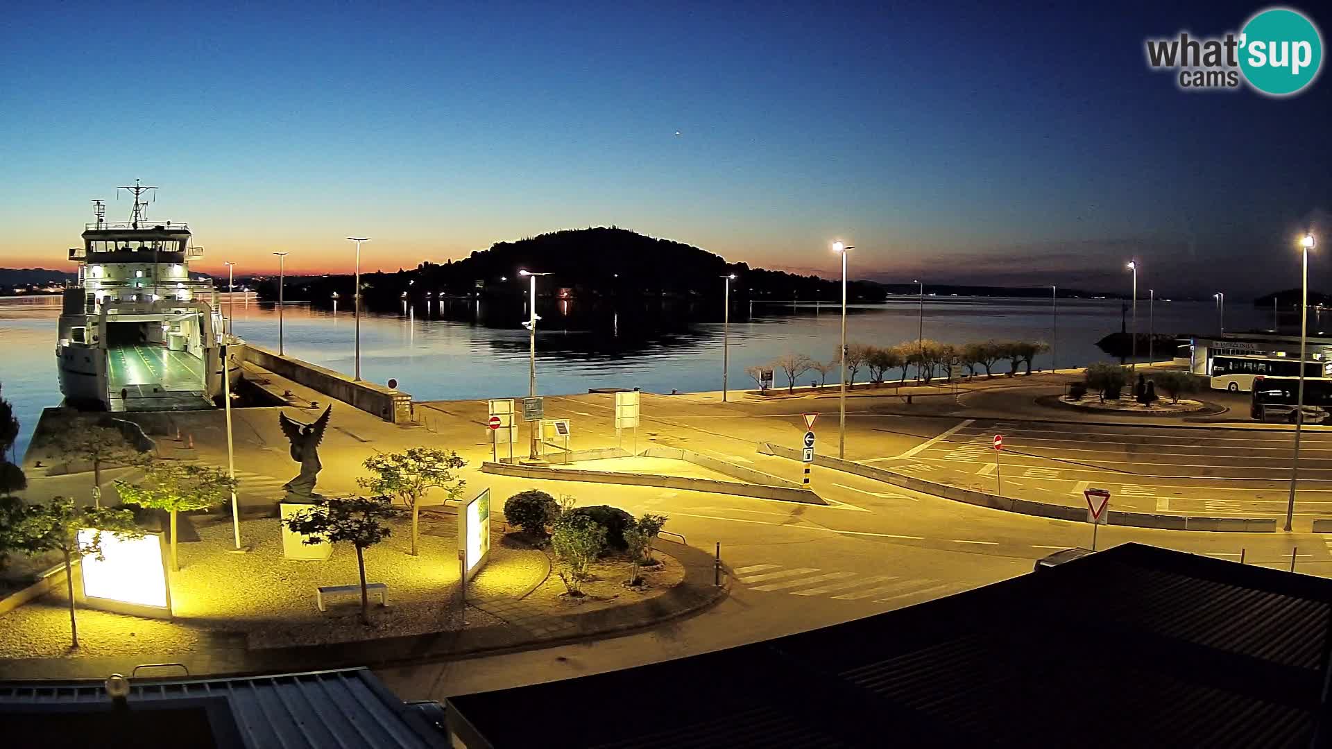 Webcam Ugljan – Preko Ferry to Zadar