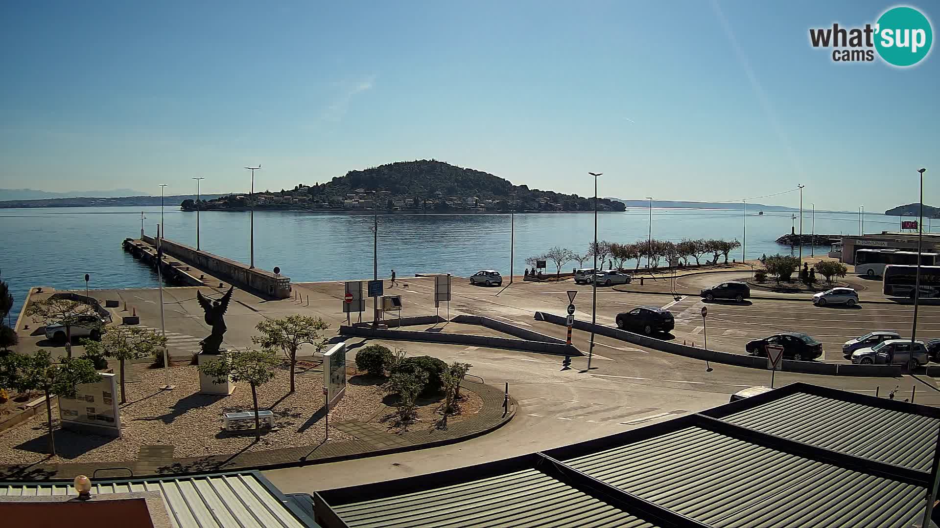 Webcam Ugljan – Preko Ferry to Zadar
