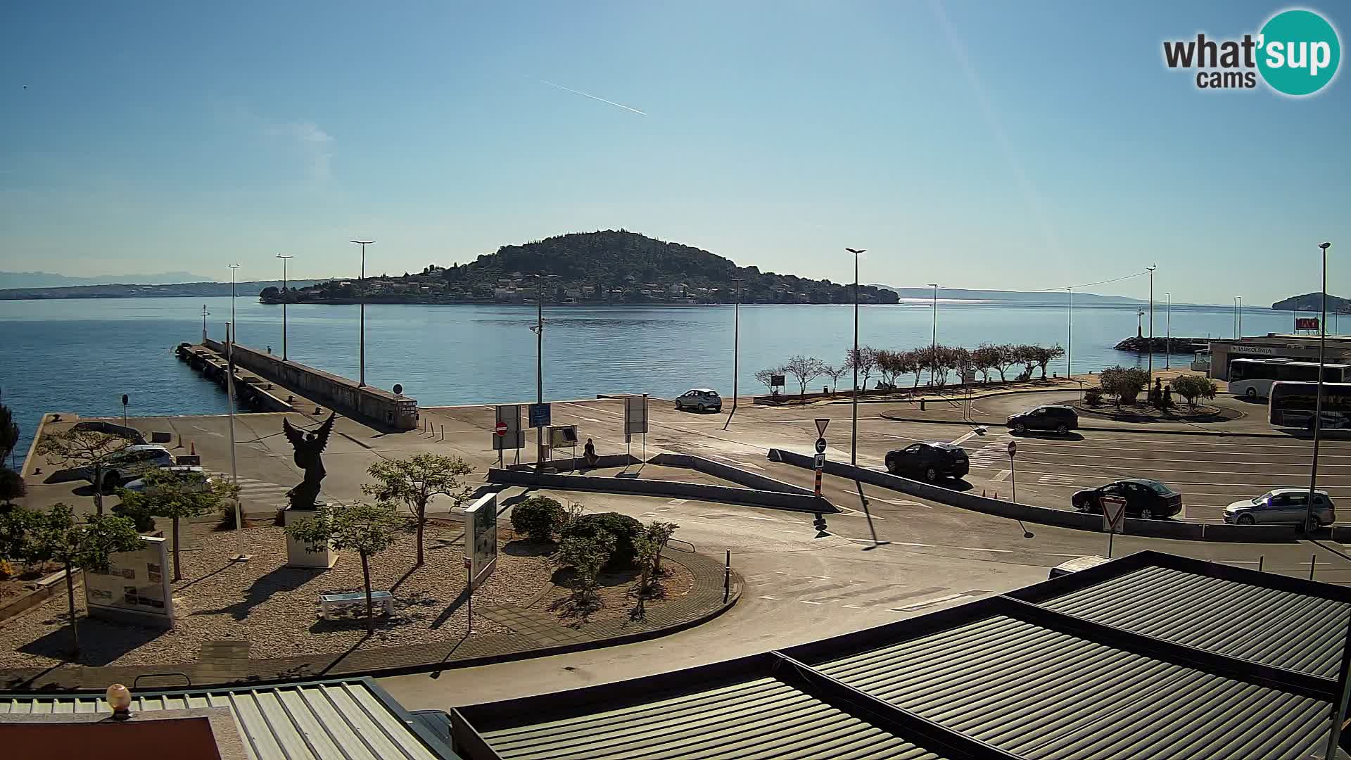 Webcam Ugljan – Preko Ferry to Zadar