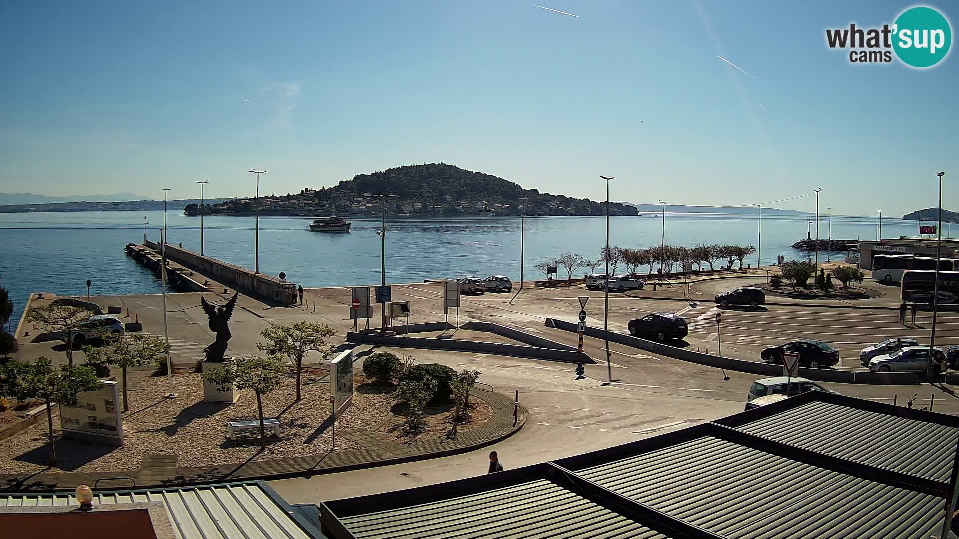 Webcam Ugljan – Preko Ferry to Zadar