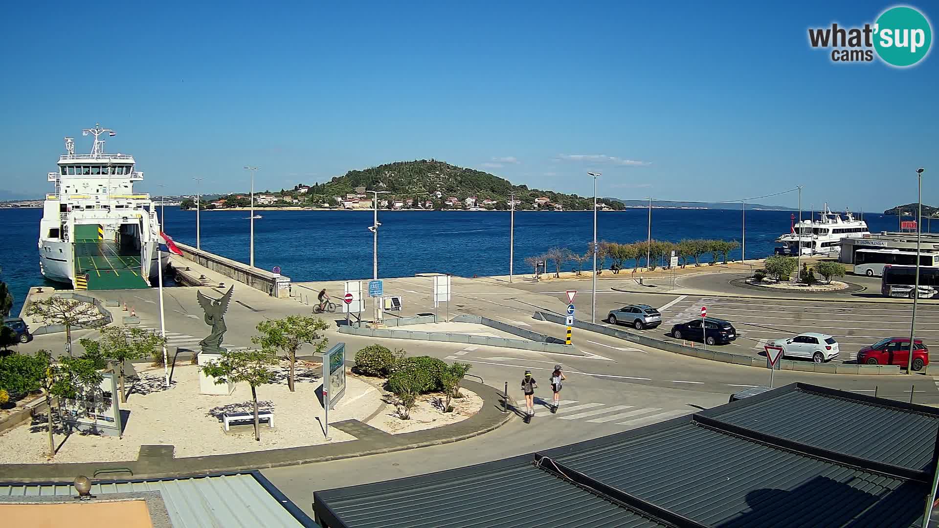 Webcam Ugljan – Preko Ferry to Zadar
