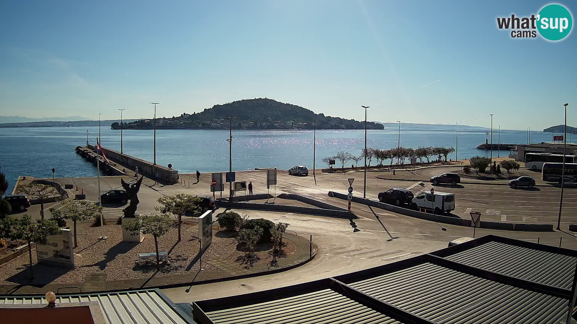 Webcam Ugljan – Preko Ferry to Zadar