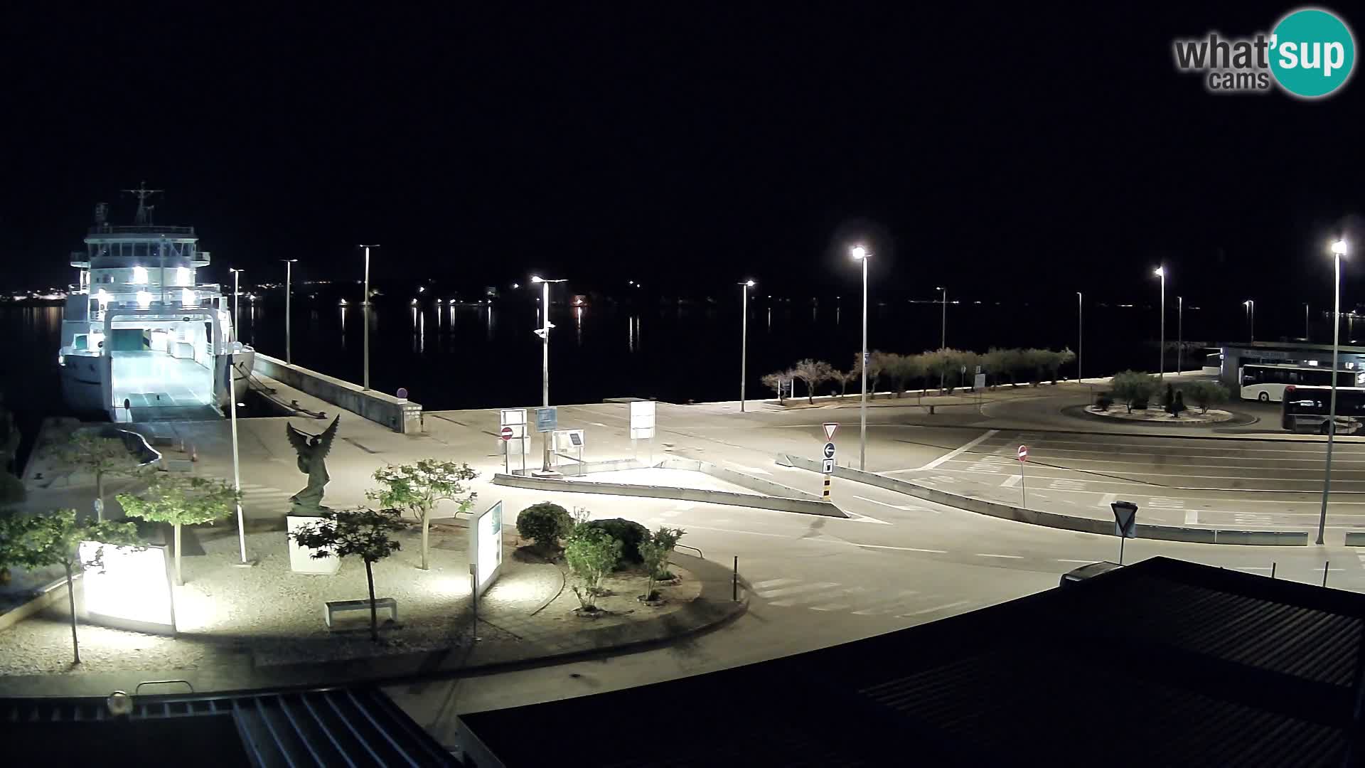 Webcam Ugliano – terminal traghetto da Preko a Zara