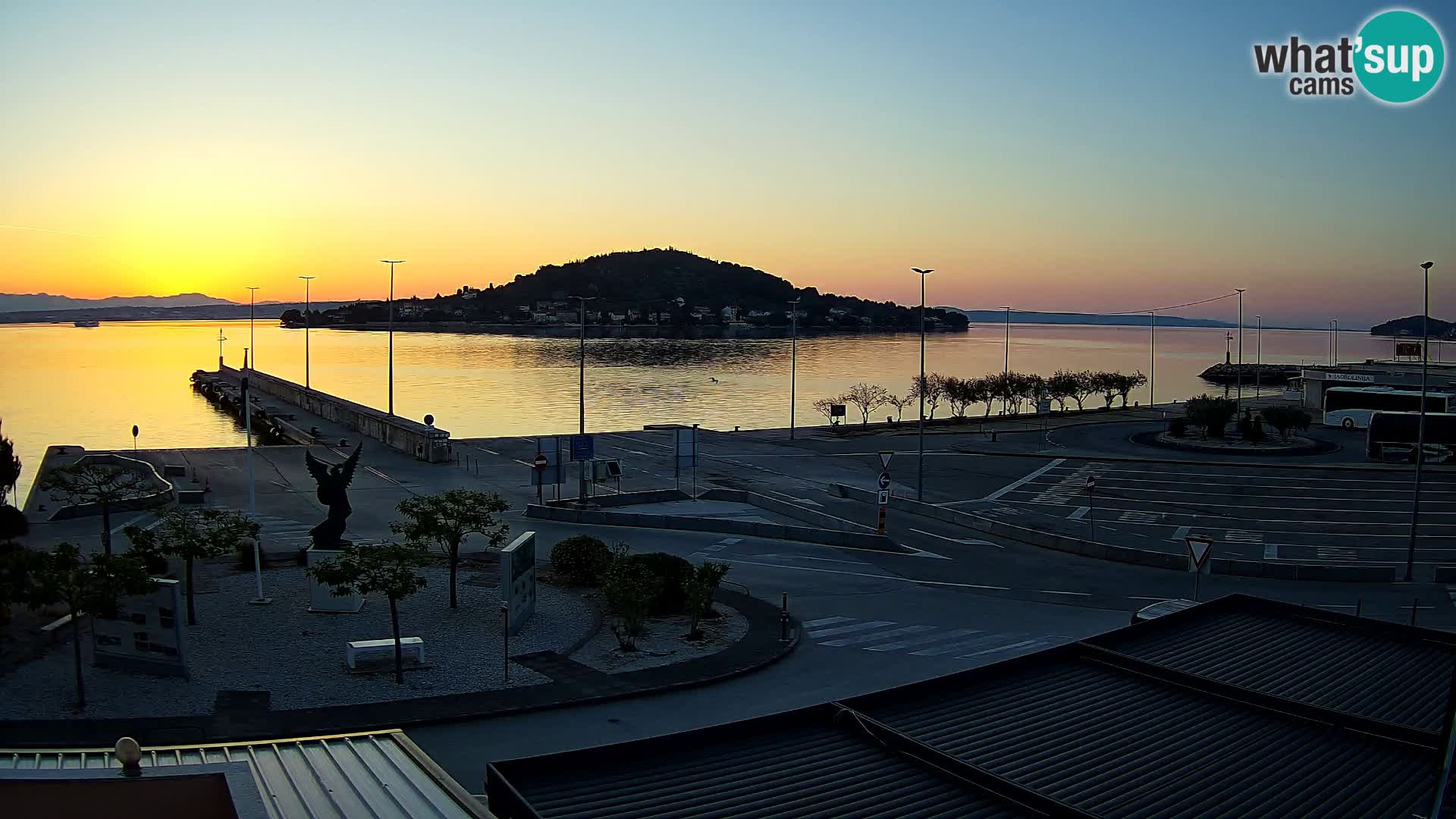 Webcam Ugljan – Preko Ferry to Zadar