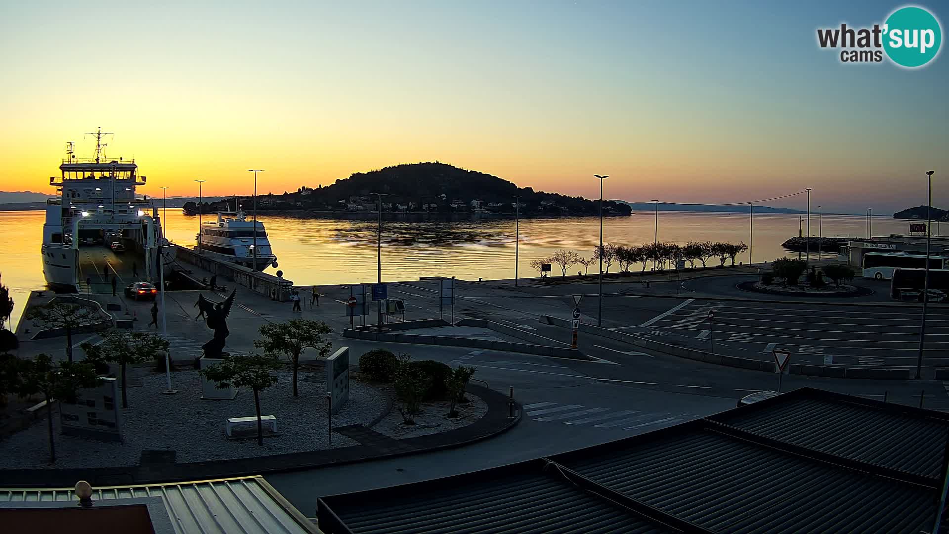 UGLJAN Webcam – Preko-Fähre nach Zadar