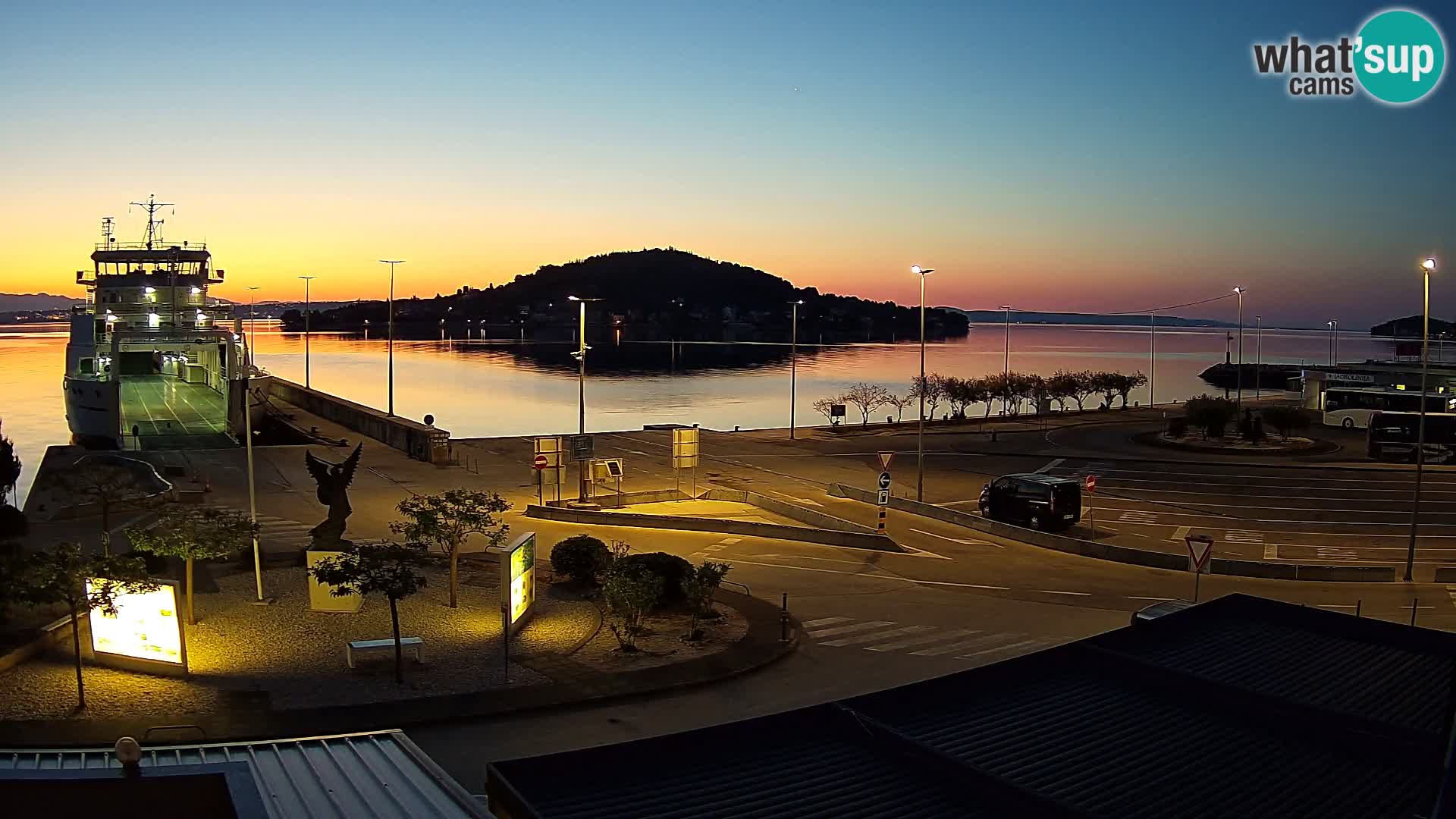 Webcam Ugljan – Preko Ferry to Zadar