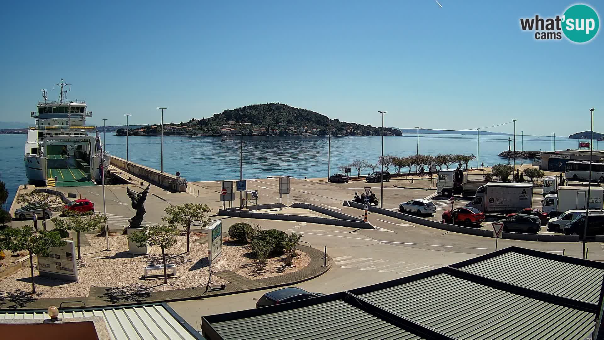 Web cam UGLJAN – Ferry de Preko à Zadar