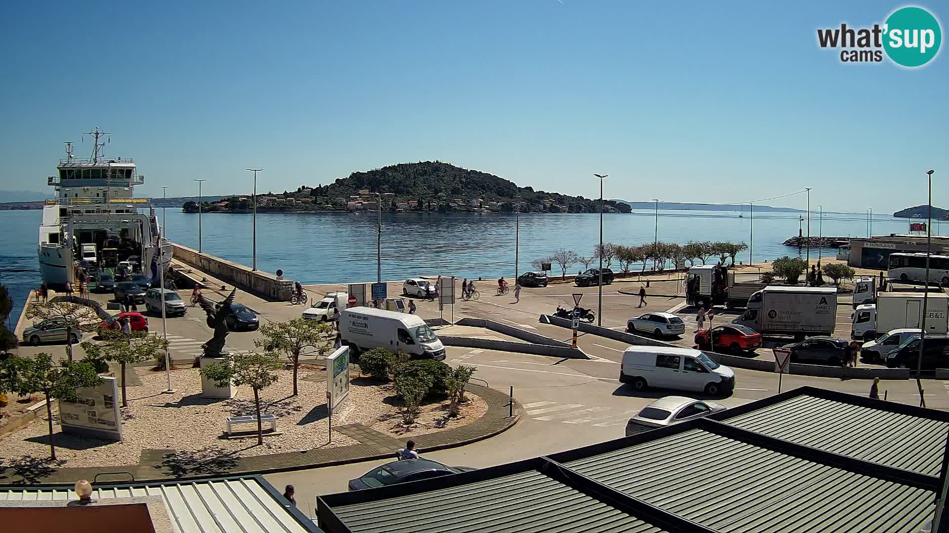 Web cam UGLJAN – Ferry de Preko à Zadar