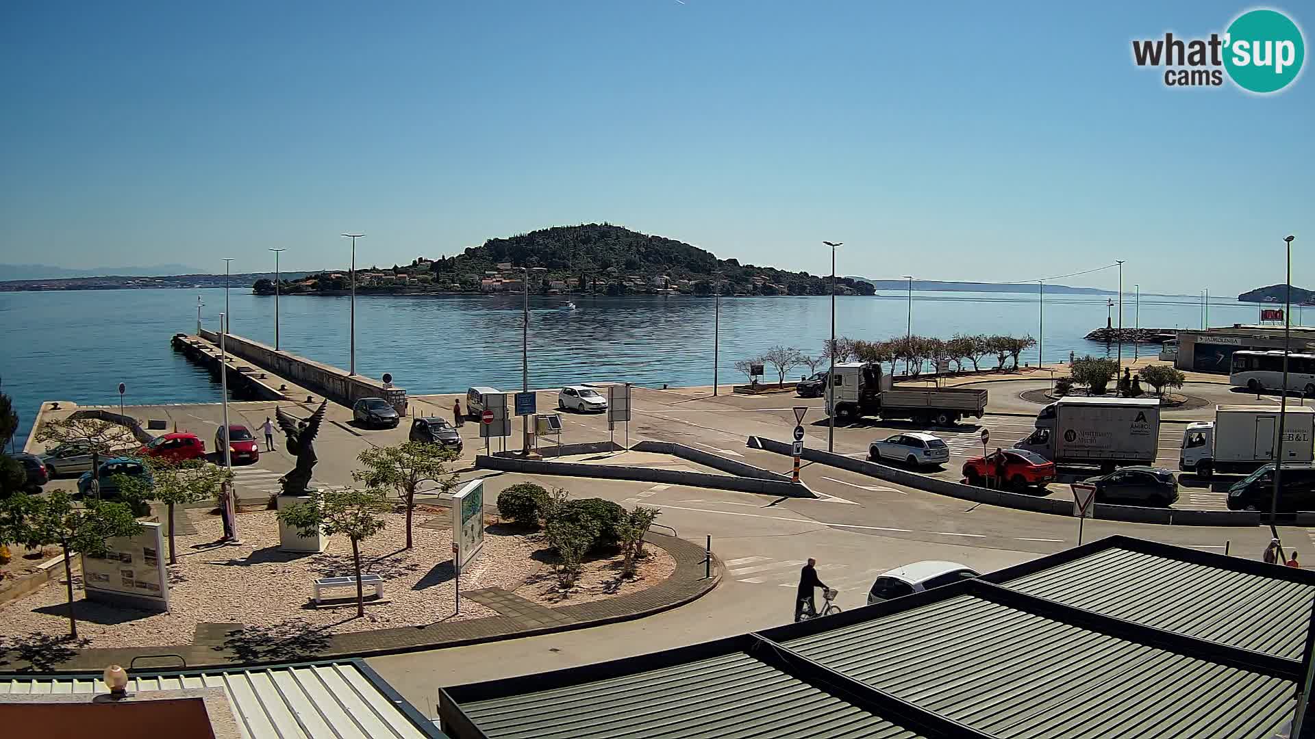 Web cam UGLJAN – Ferry de Preko à Zadar