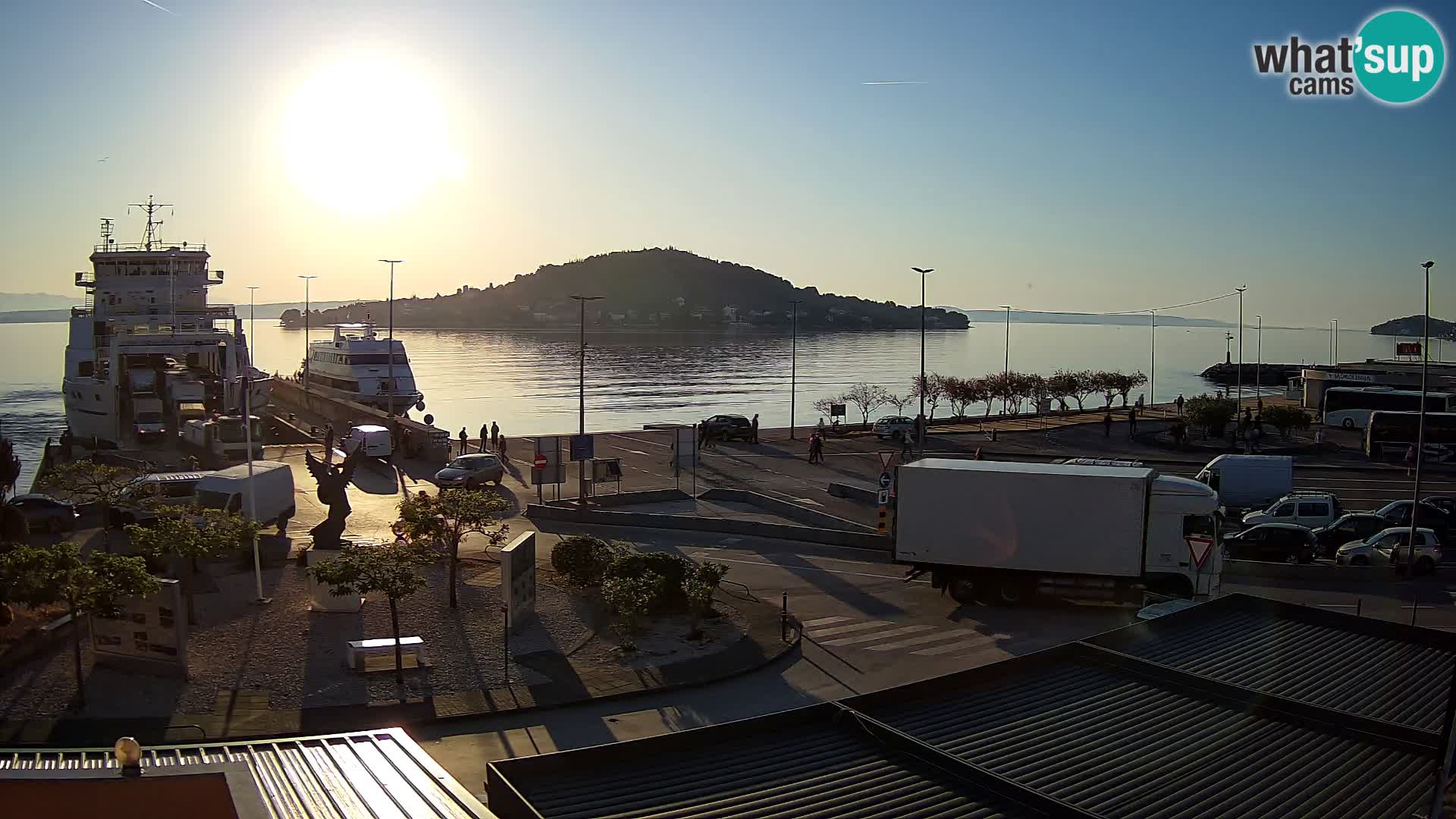 UGLJAN Webcam – Preko-Fähre nach Zadar