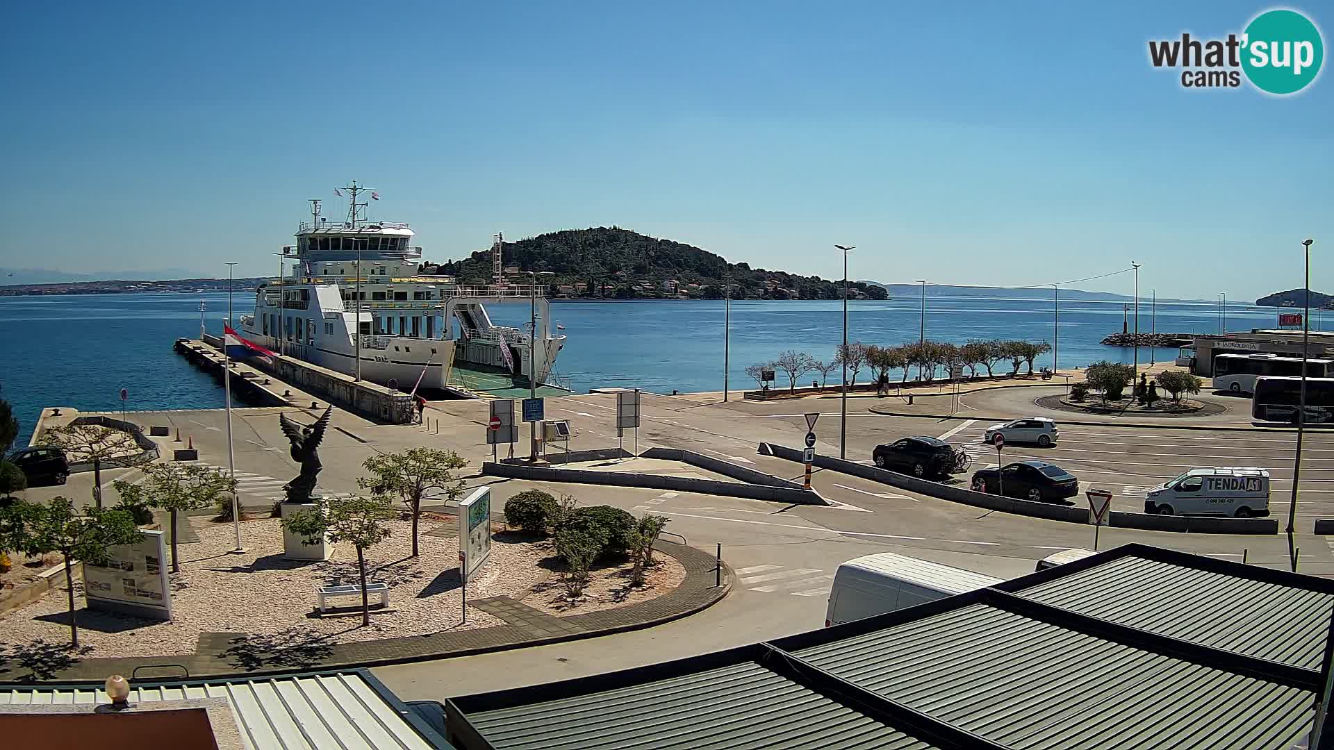 UGLJAN Webcam – Preko-Fähre nach Zadar