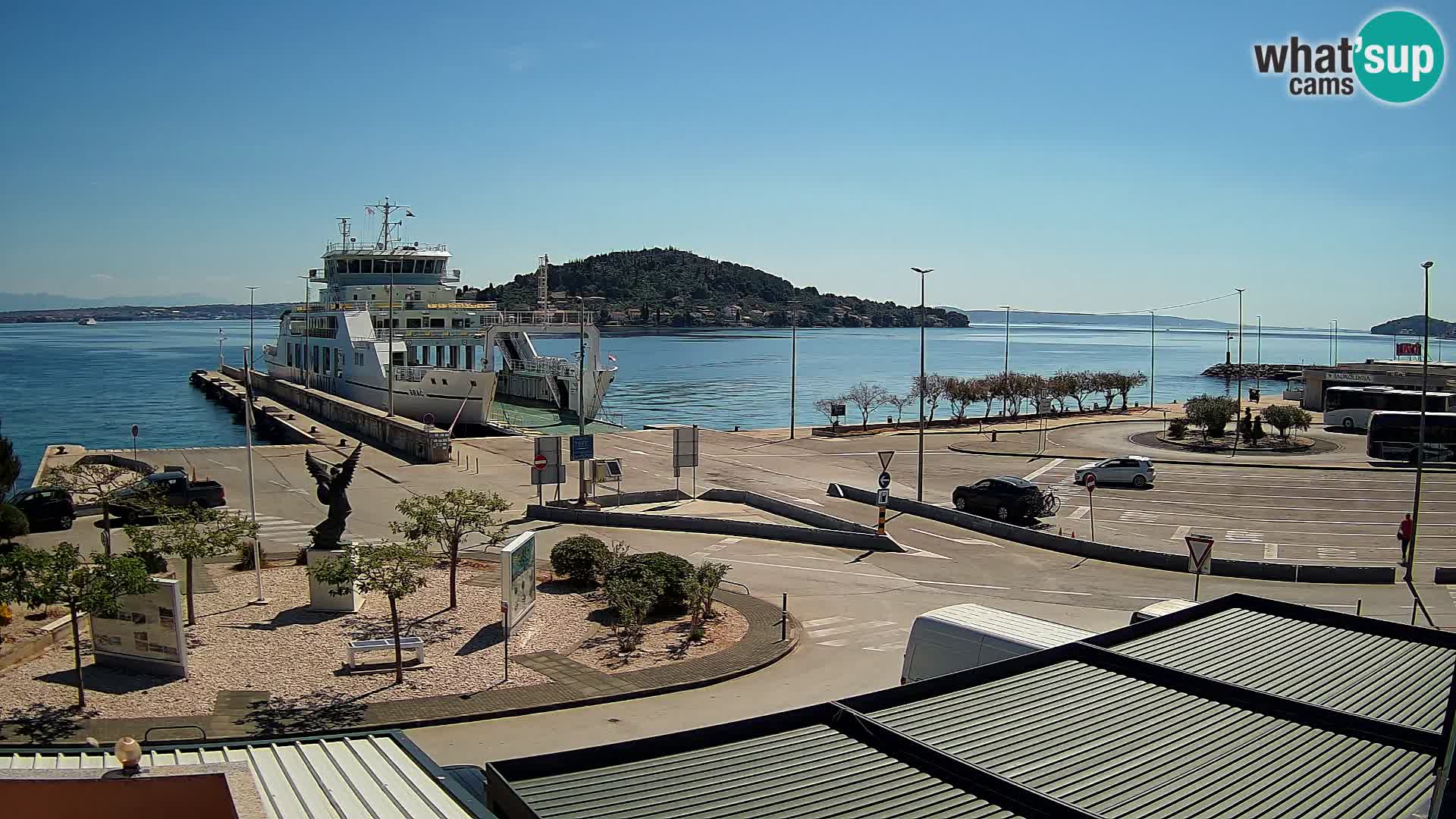 Web cam UGLJAN – Ferry de Preko à Zadar