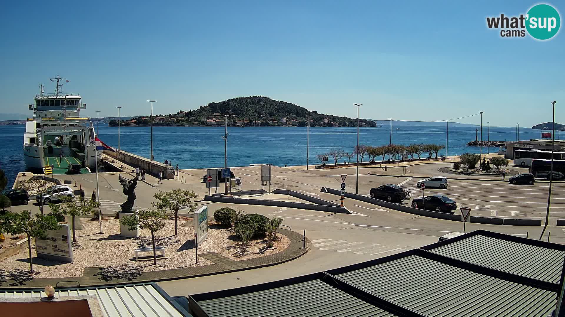 Web cam UGLJAN – Ferry de Preko à Zadar