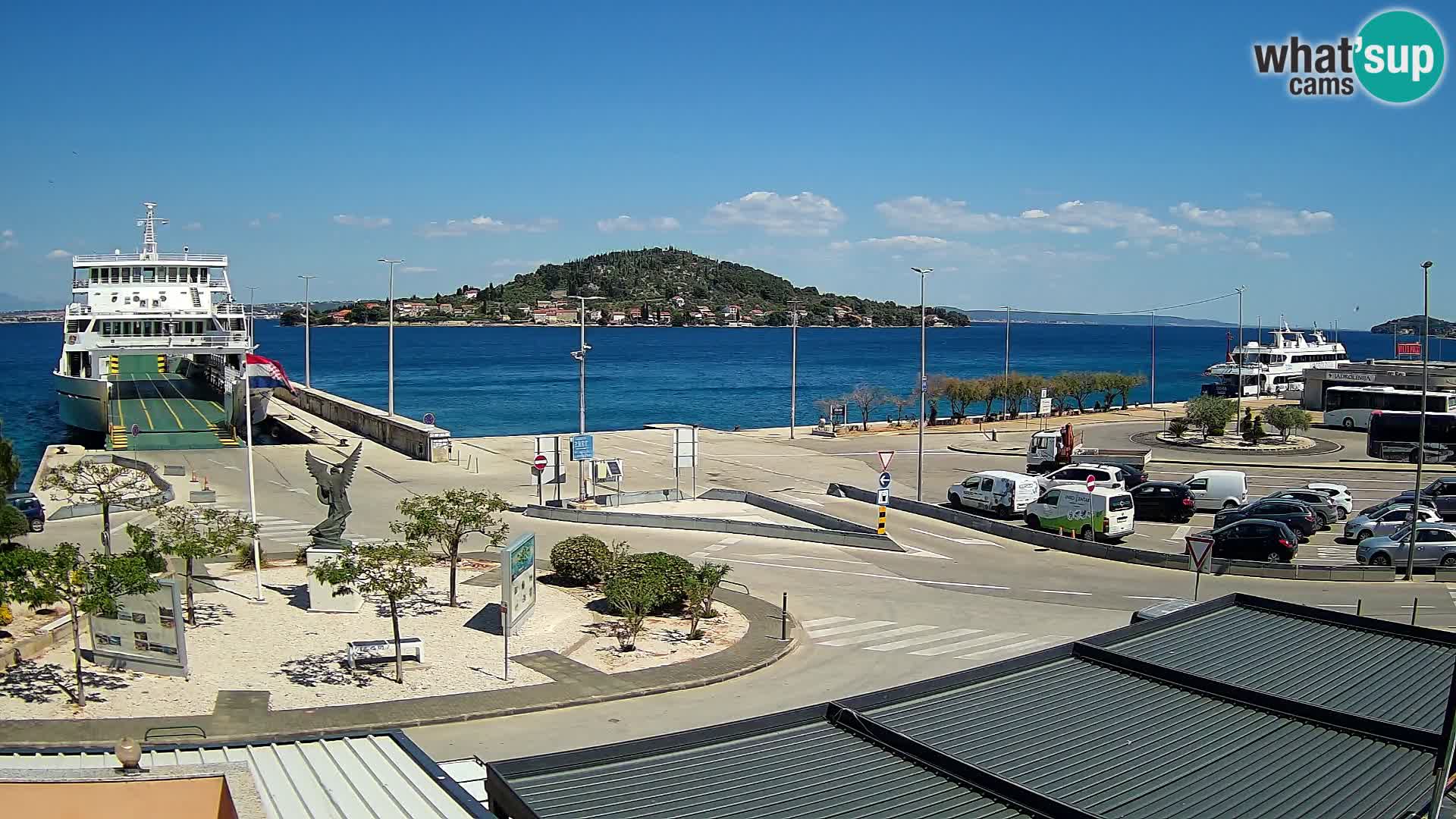 UGLJAN Webcam – Preko-Fähre nach Zadar