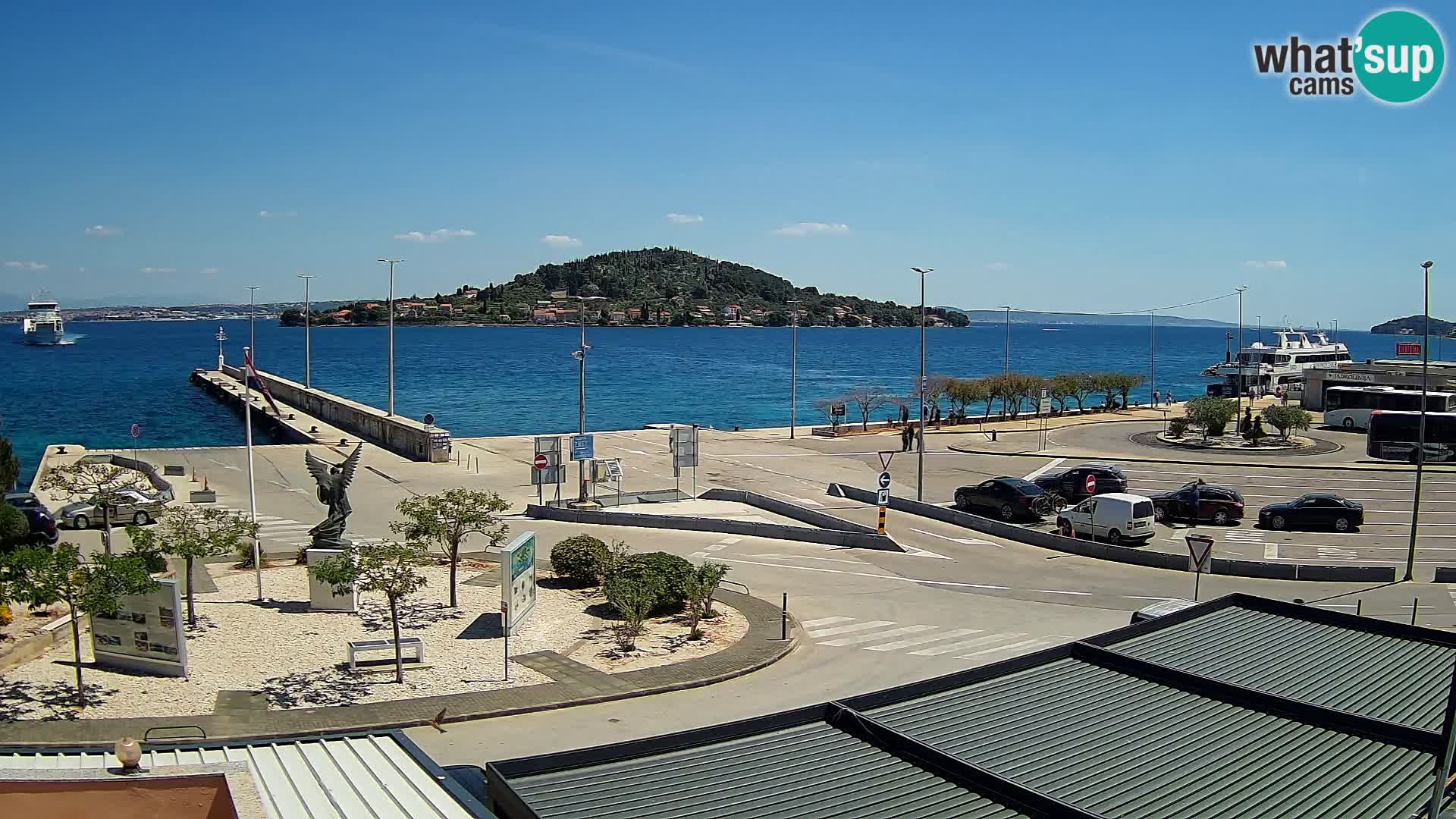 UGLJAN Webcam – Preko-Fähre nach Zadar