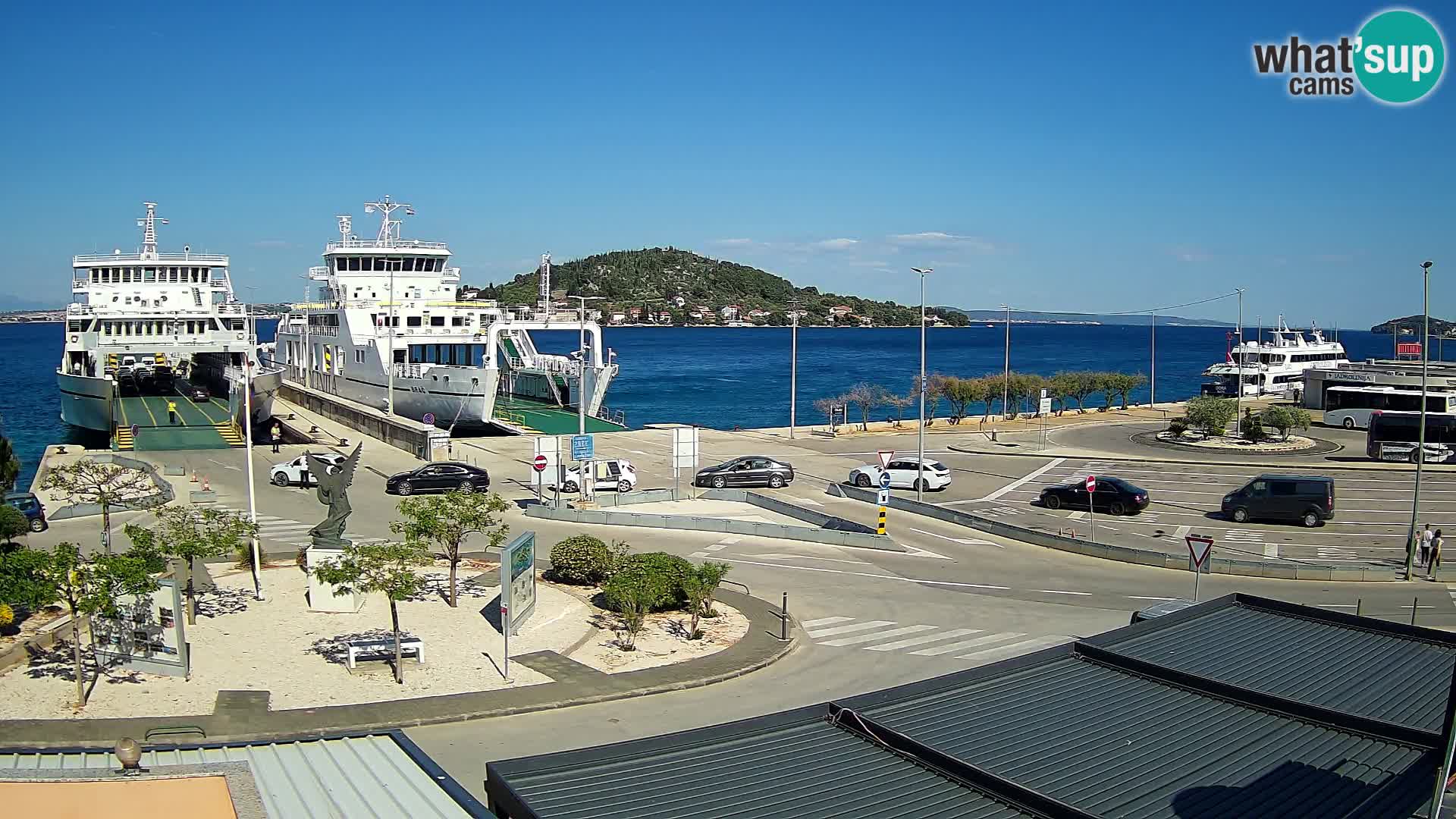 Web cam UGLJAN – Ferry de Preko à Zadar