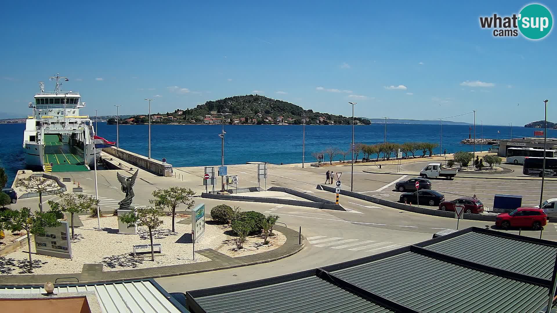 Web cam UGLJAN – Ferry de Preko à Zadar