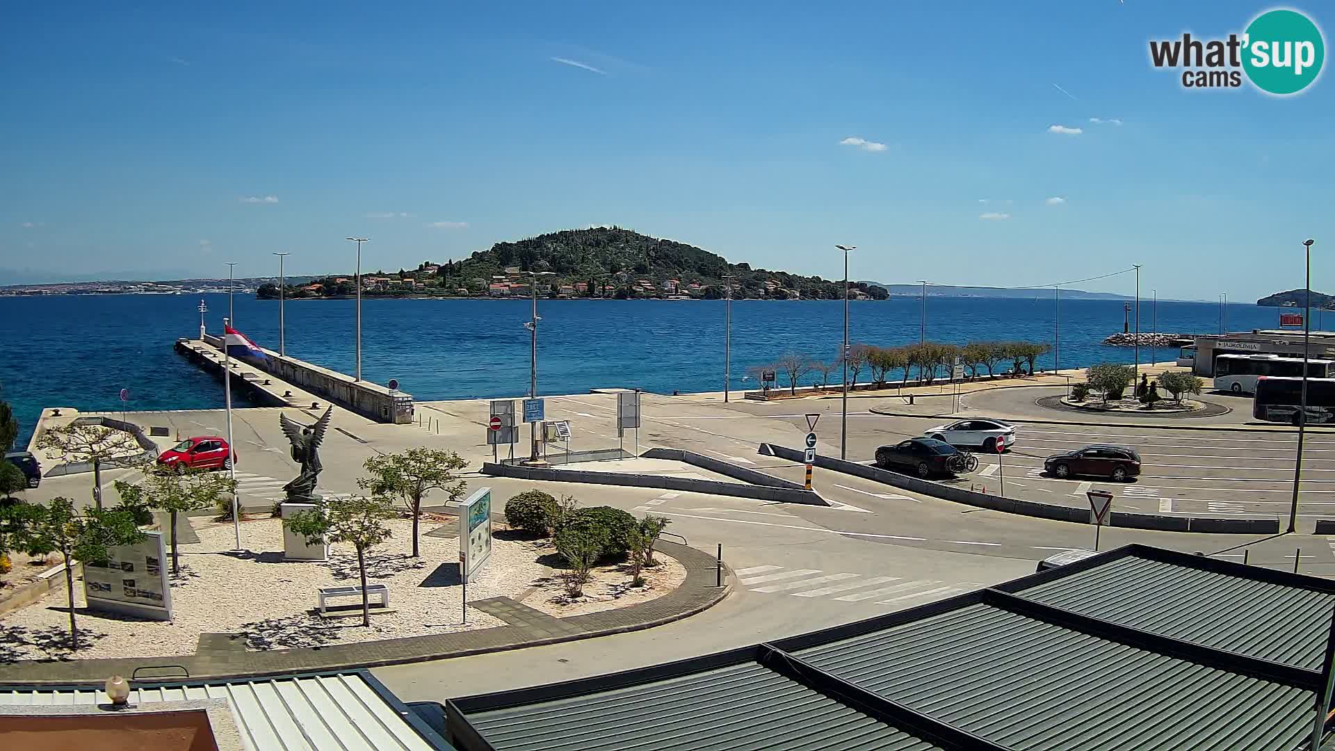 Web cam UGLJAN – Ferry de Preko à Zadar