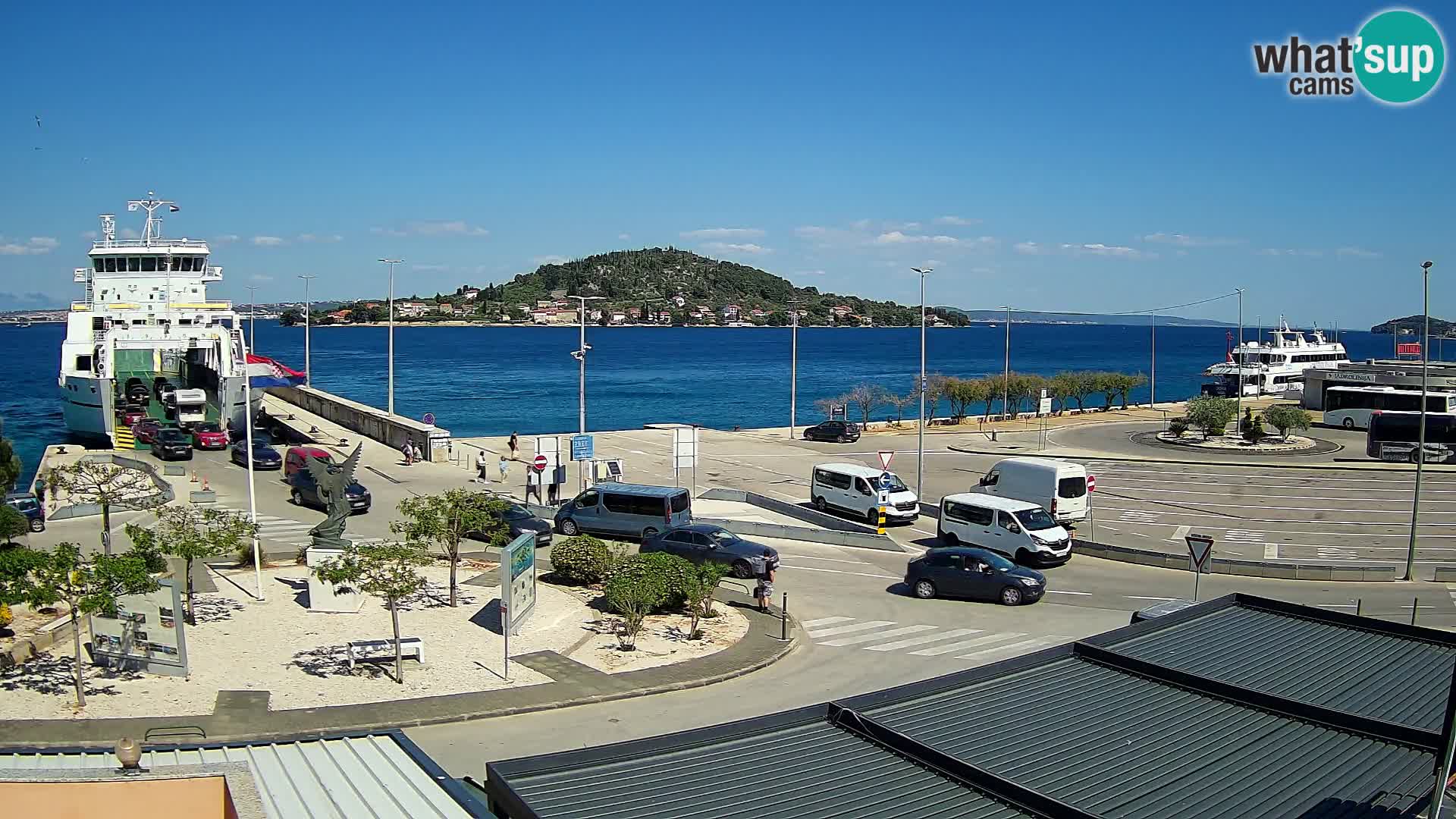 UGLJAN Webcam – Preko-Fähre nach Zadar