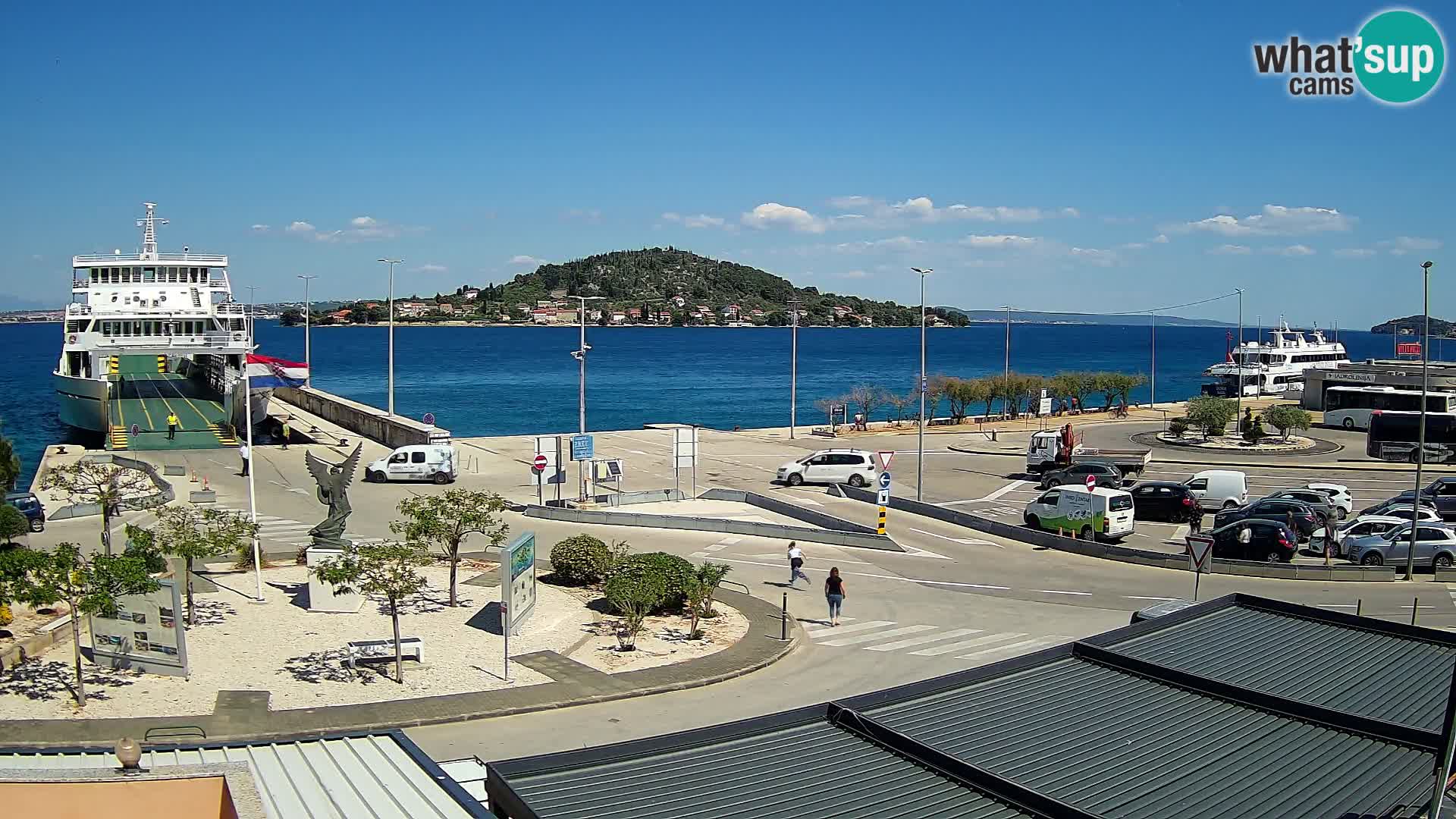 Cámara web UGLJAN – Transportar de Preko a Zadar