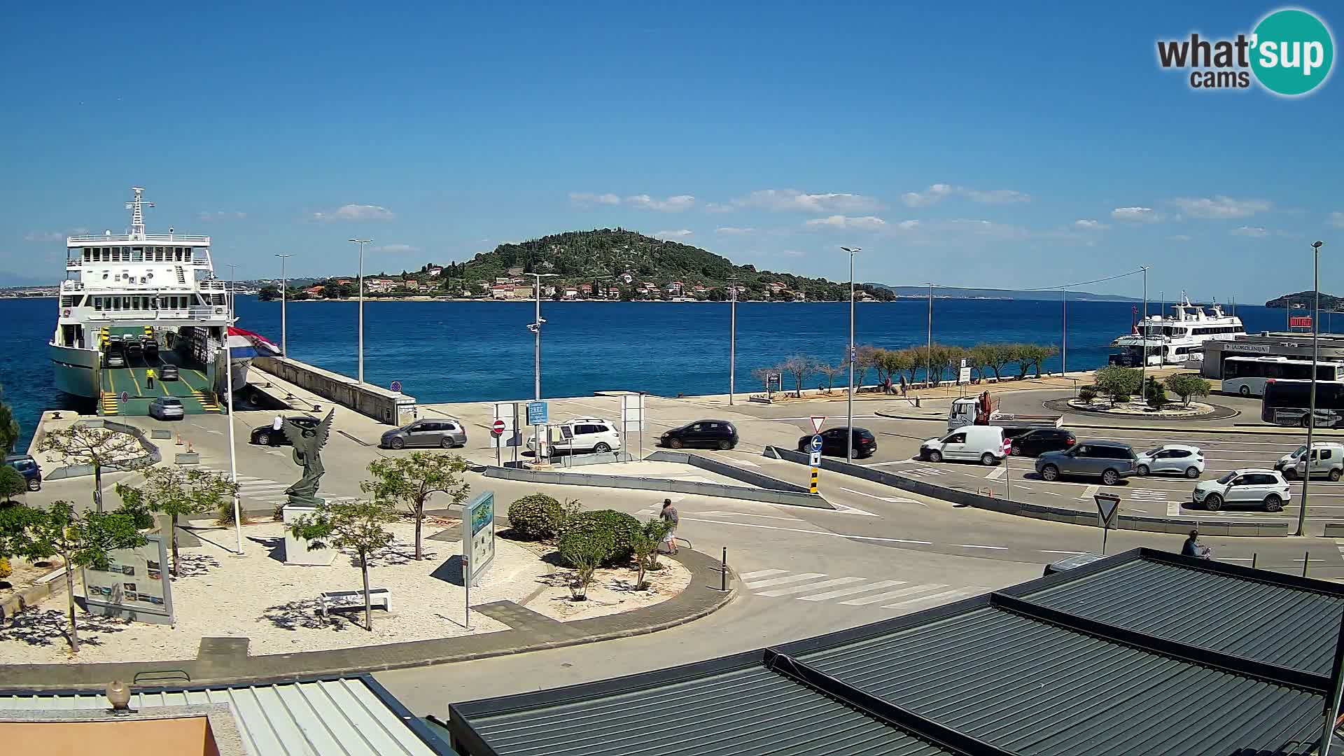 Web cam UGLJAN – Ferry de Preko à Zadar