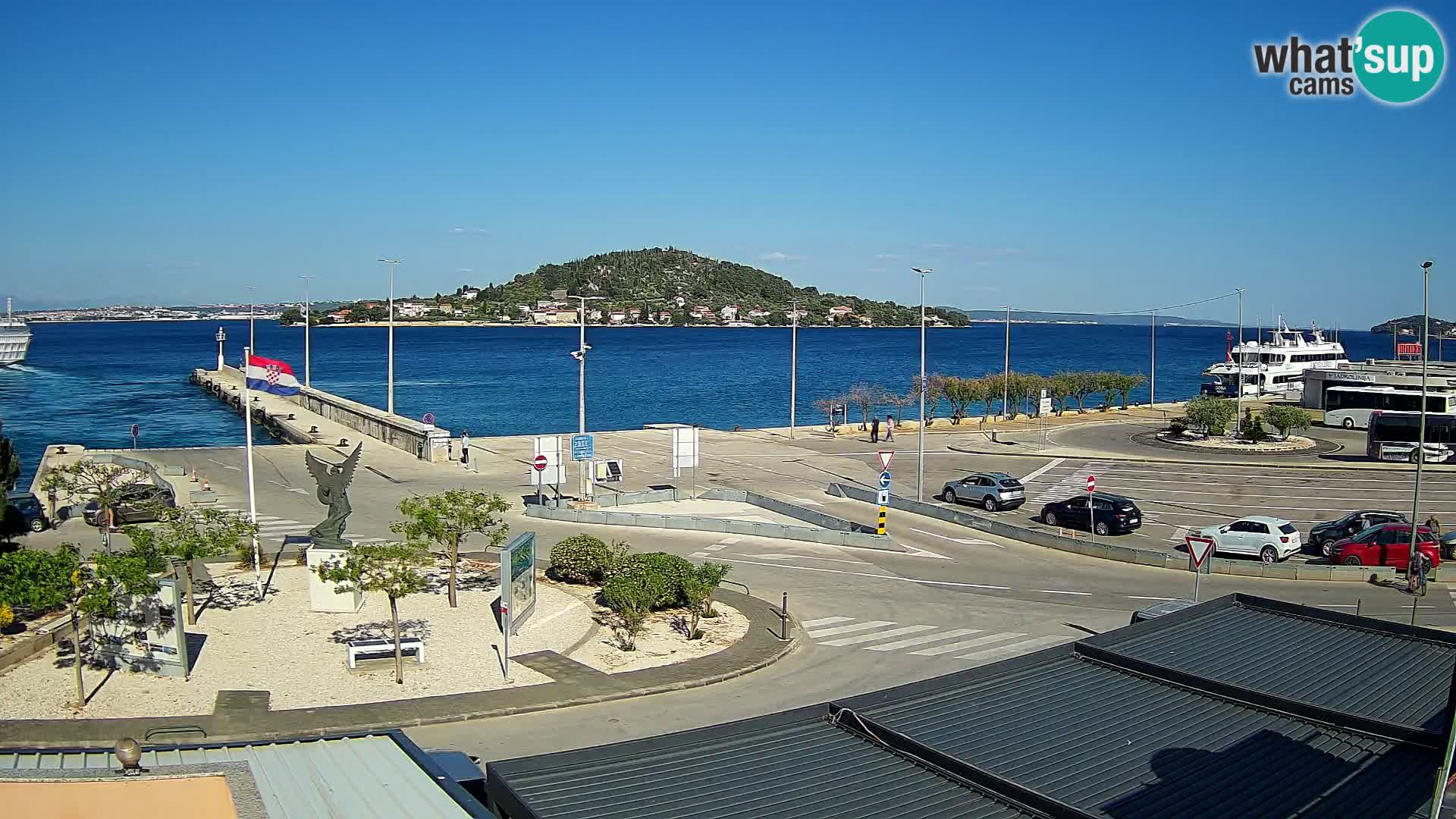 UGLJAN Webcam – Preko-Fähre nach Zadar