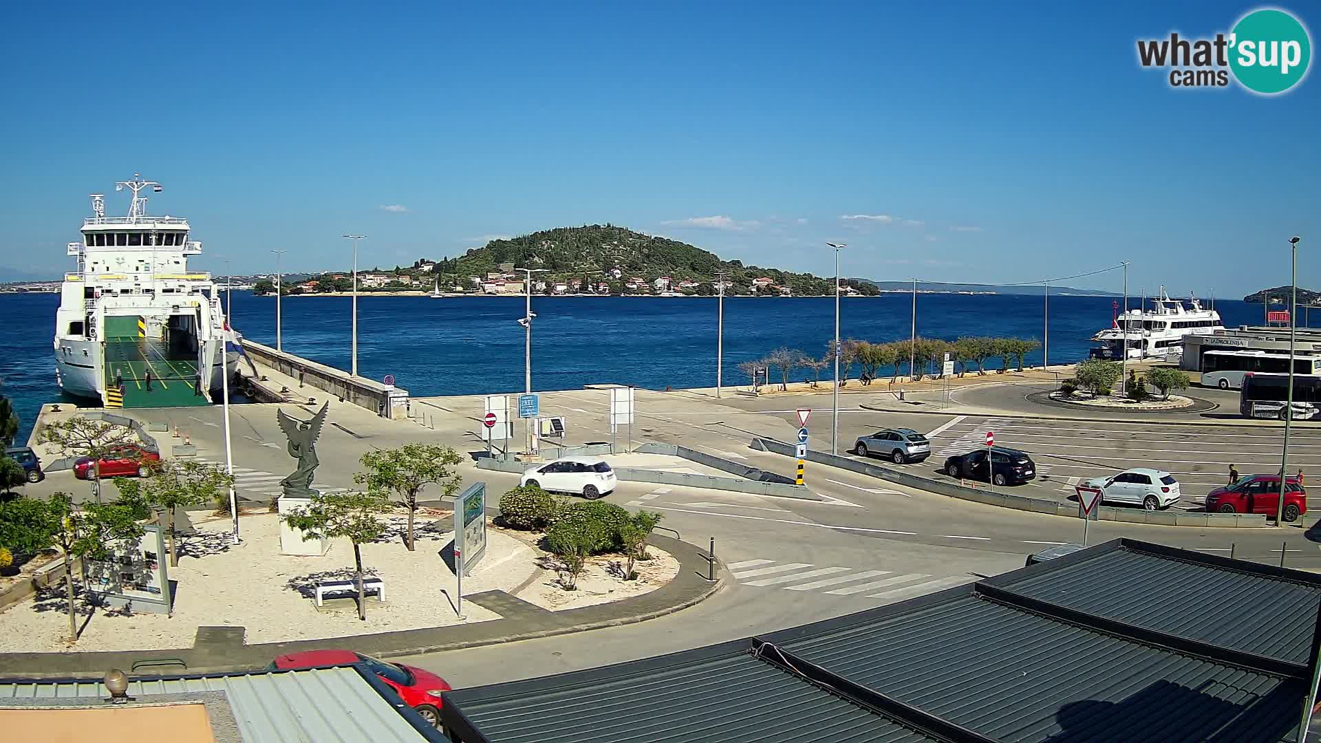 Web cam UGLJAN – Ferry de Preko à Zadar