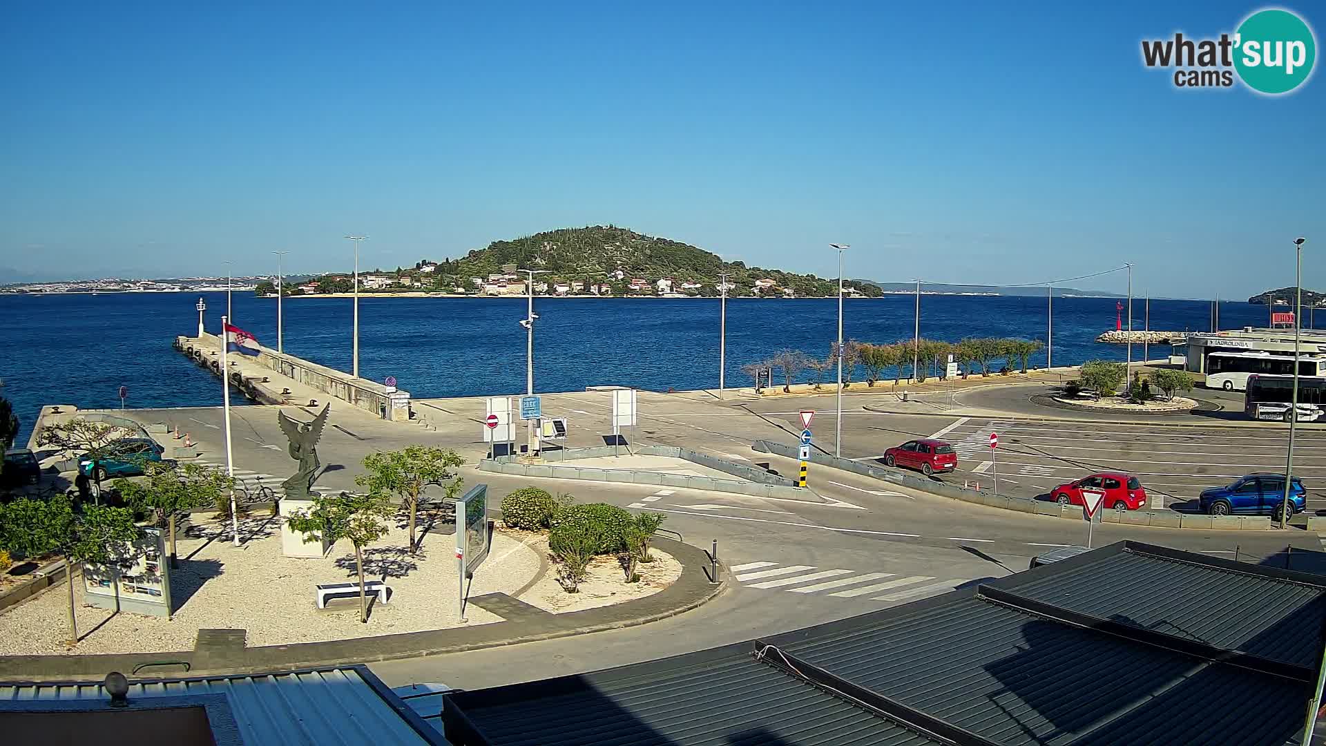 Web cam UGLJAN – Ferry de Preko à Zadar