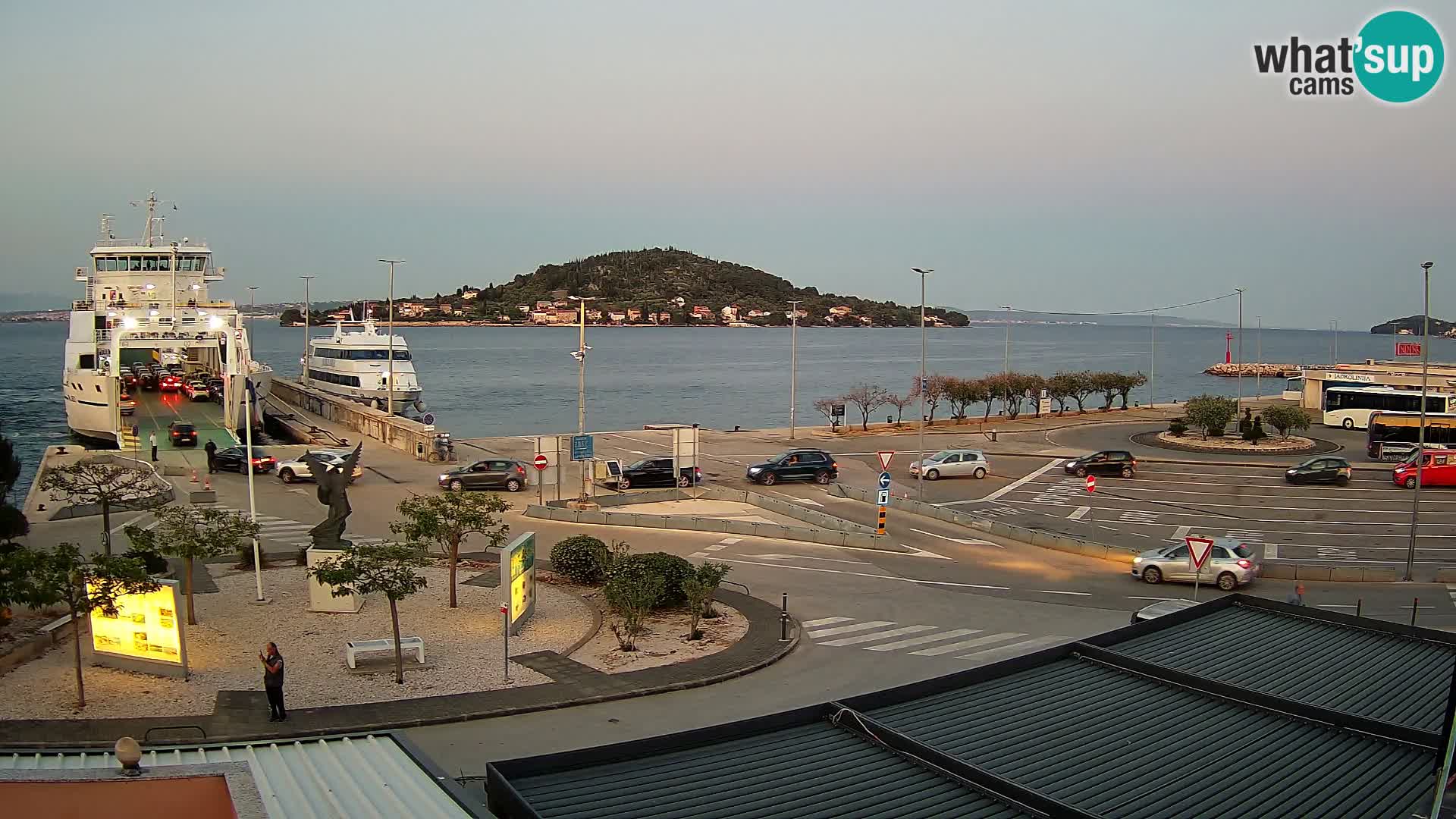 Cámara web UGLJAN – Transportar de Preko a Zadar