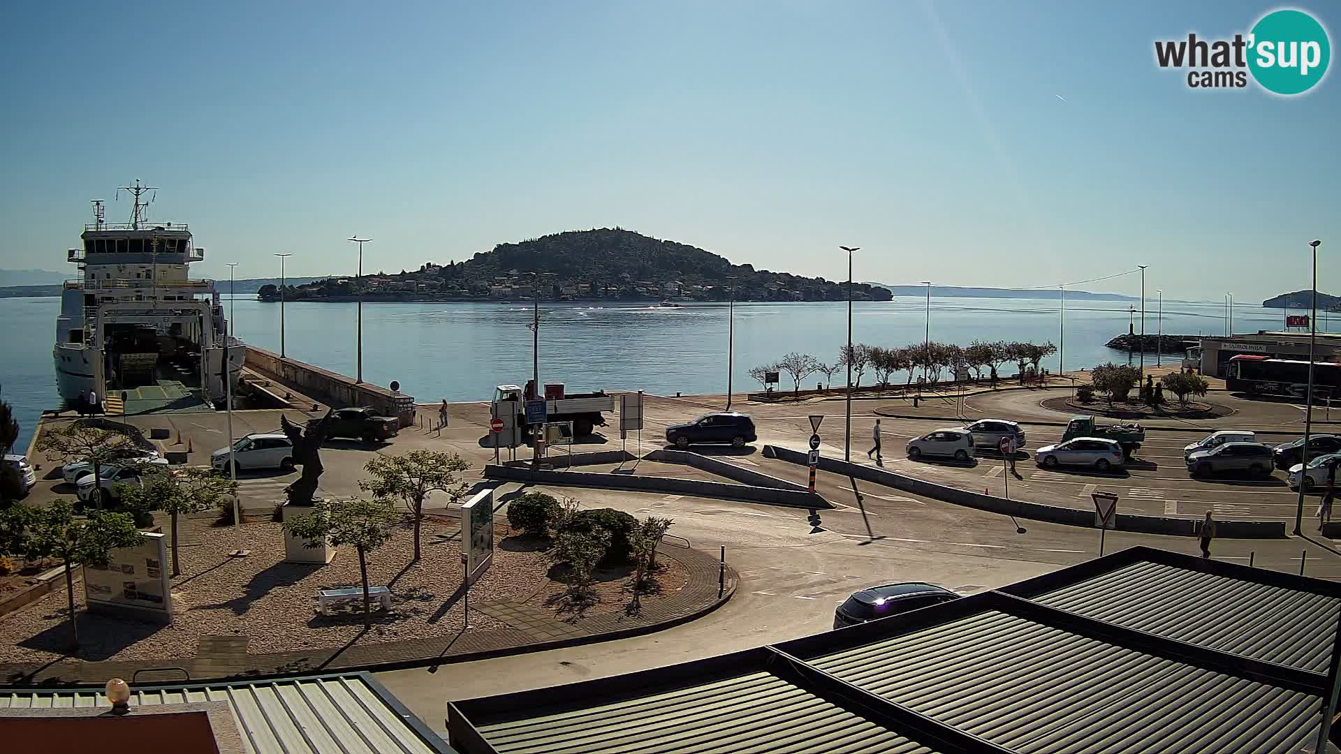 Cámara web UGLJAN – Transportar de Preko a Zadar