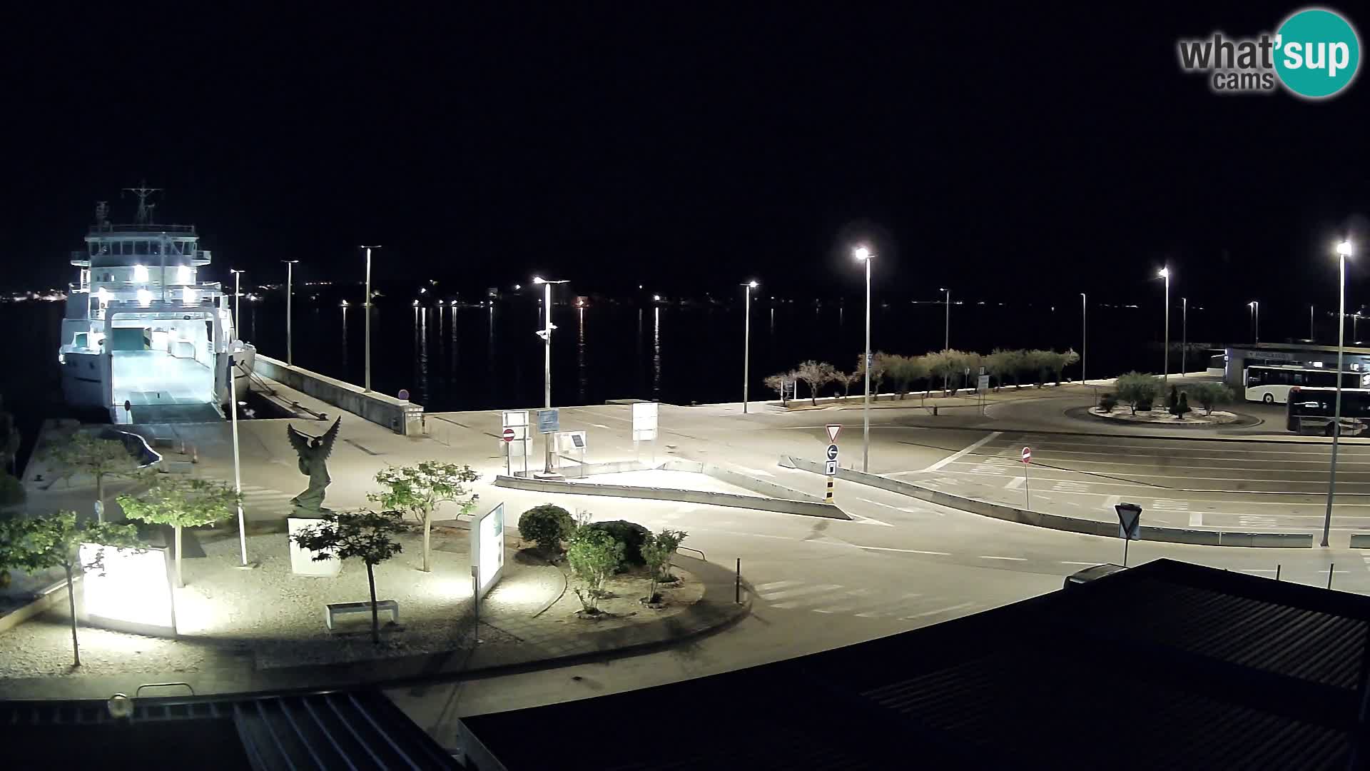 Spletna kamera Ugljan – trajekt Preko – Zadar