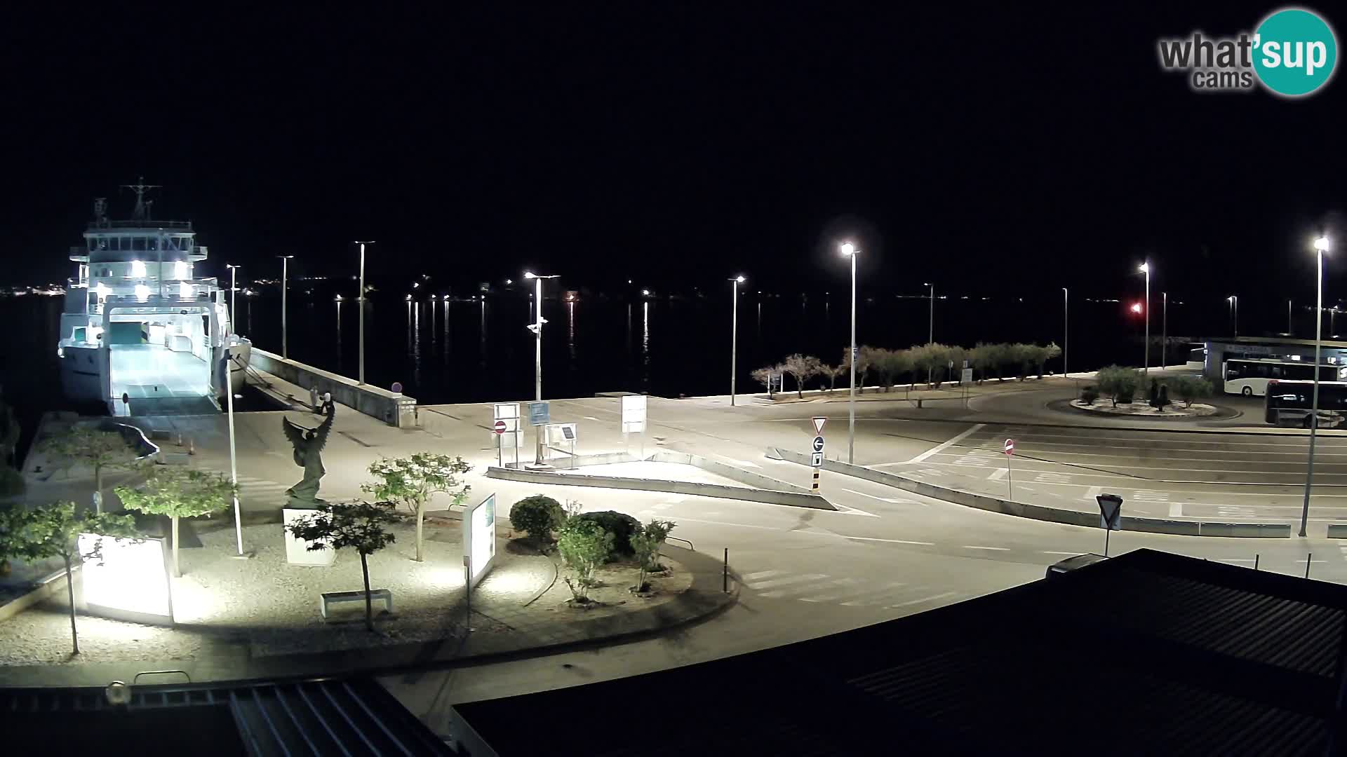 Web kamera Ugljan – Preko trajekt za Zadar
