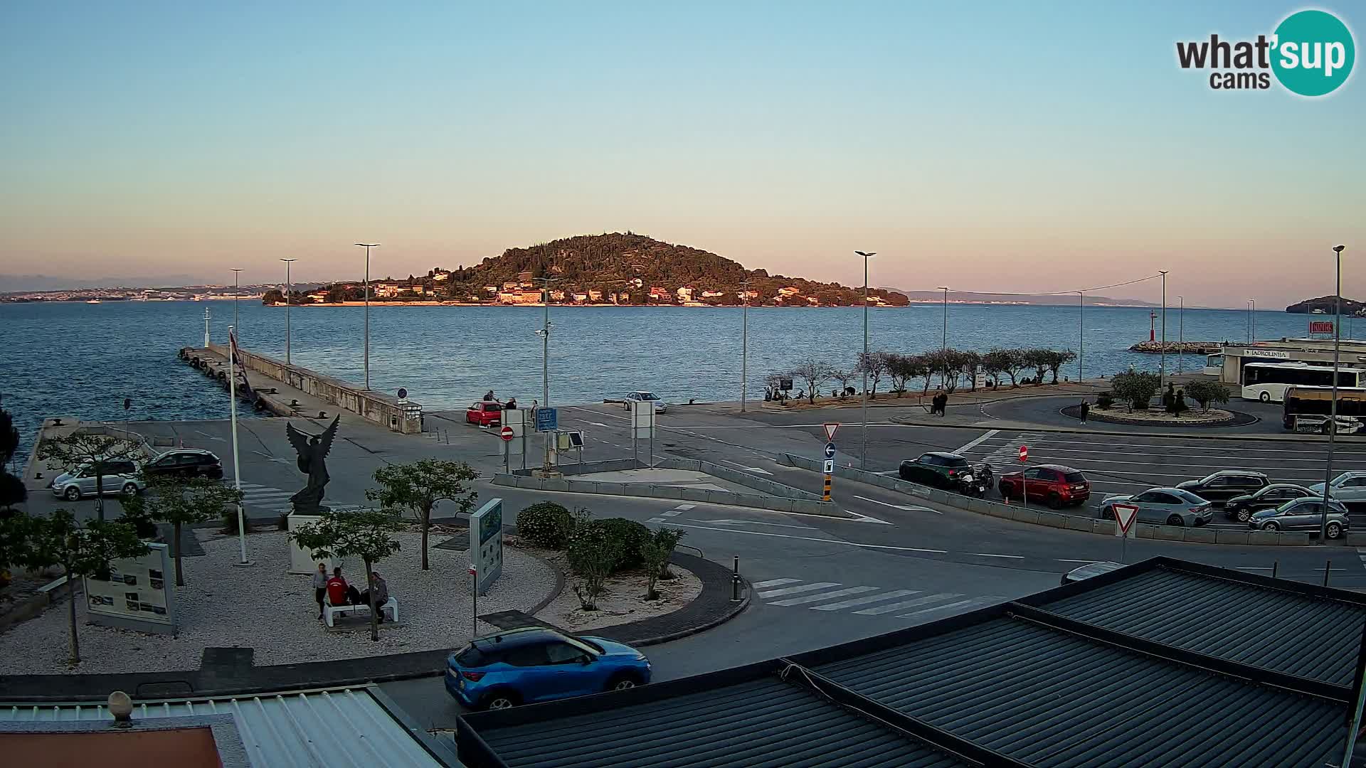 Cámara web UGLJAN – Transportar de Preko a Zadar
