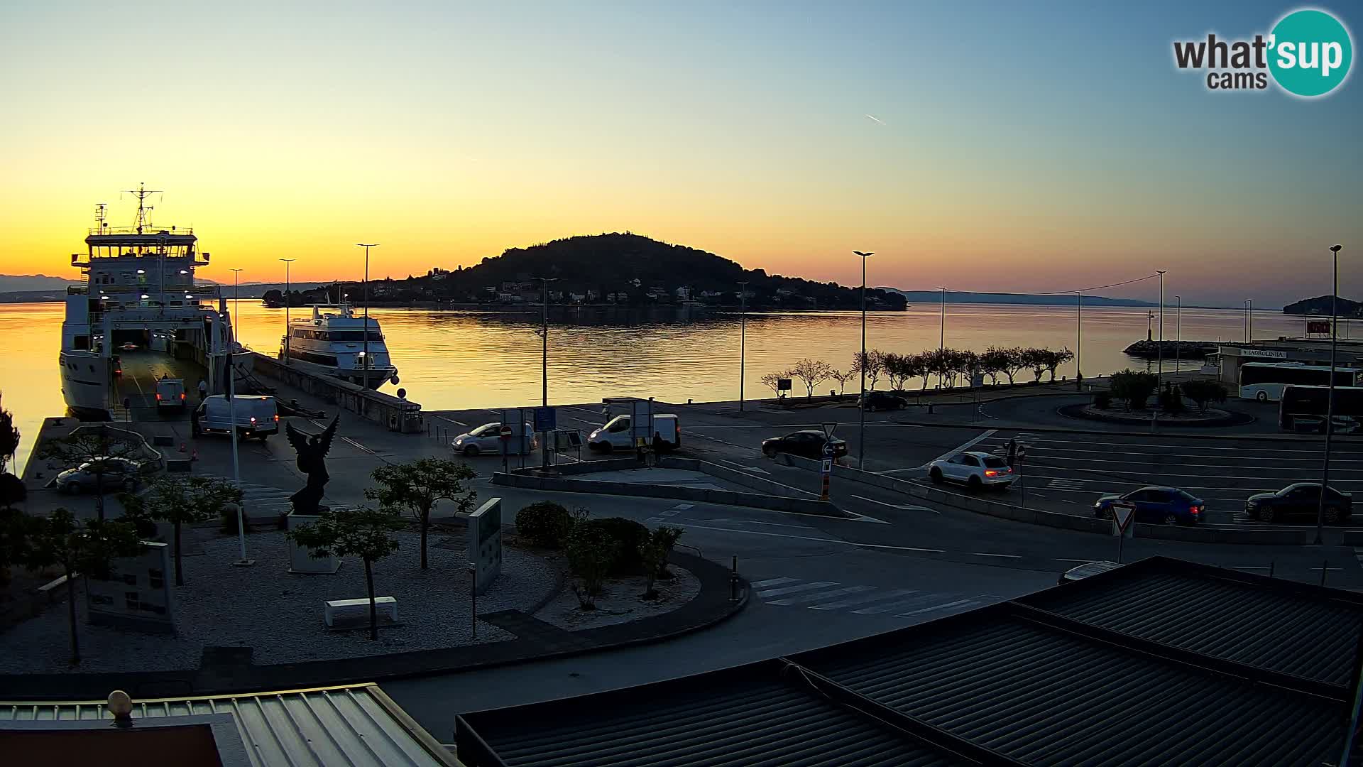 UGLJAN Webcam – Preko-Fähre nach Zadar