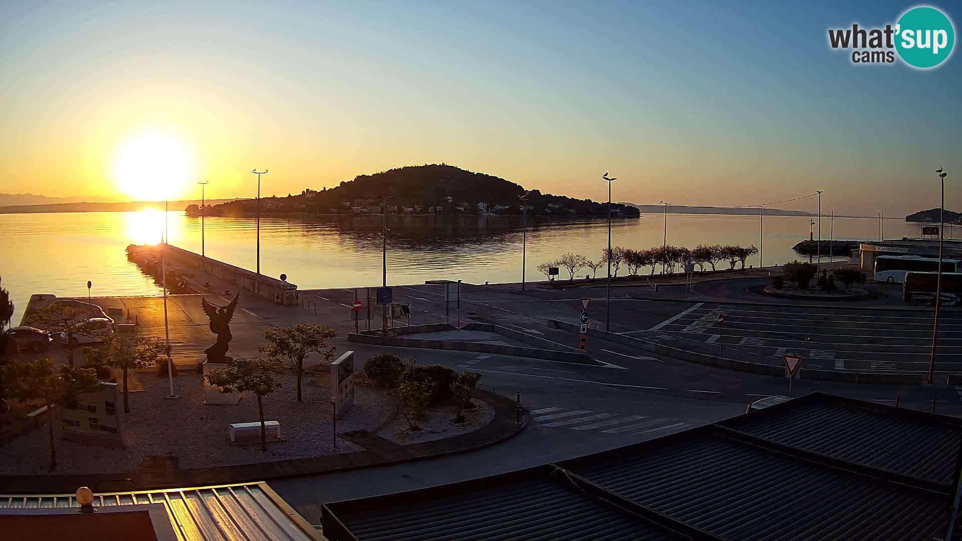 Webcam Ugljan – Preko Ferry to Zadar