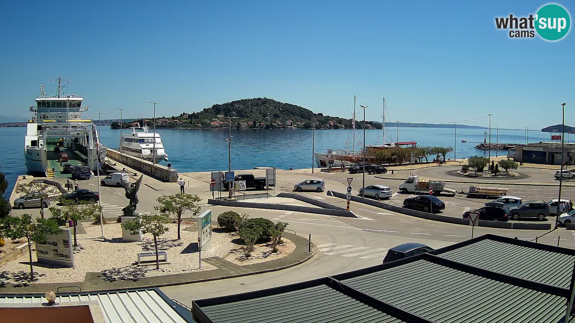 UGLJAN Webcam – Preko-Fähre nach Zadar