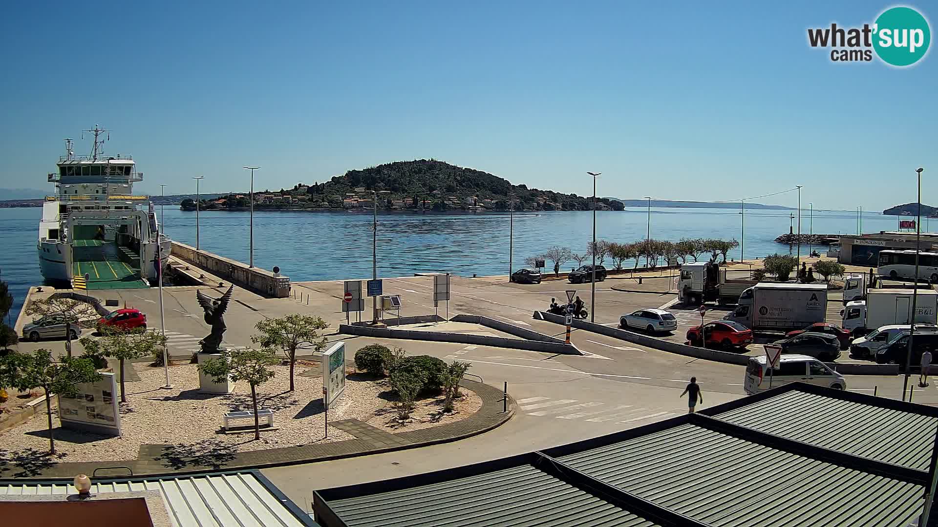 Cámara web UGLJAN – Transportar de Preko a Zadar