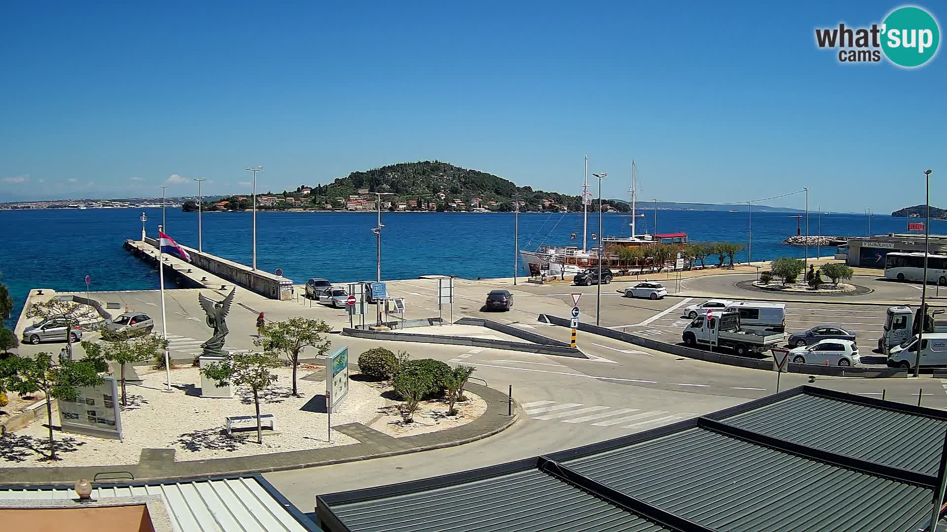 UGLJAN Webcam – Preko-Fähre nach Zadar