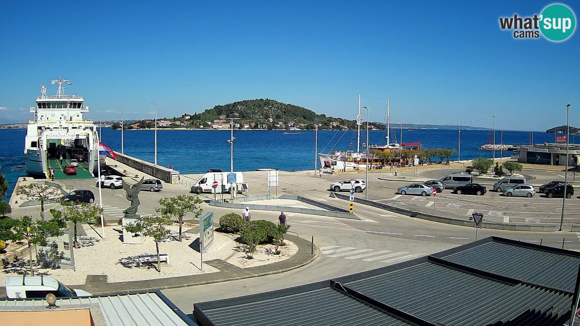Cámara web UGLJAN – Transportar de Preko a Zadar
