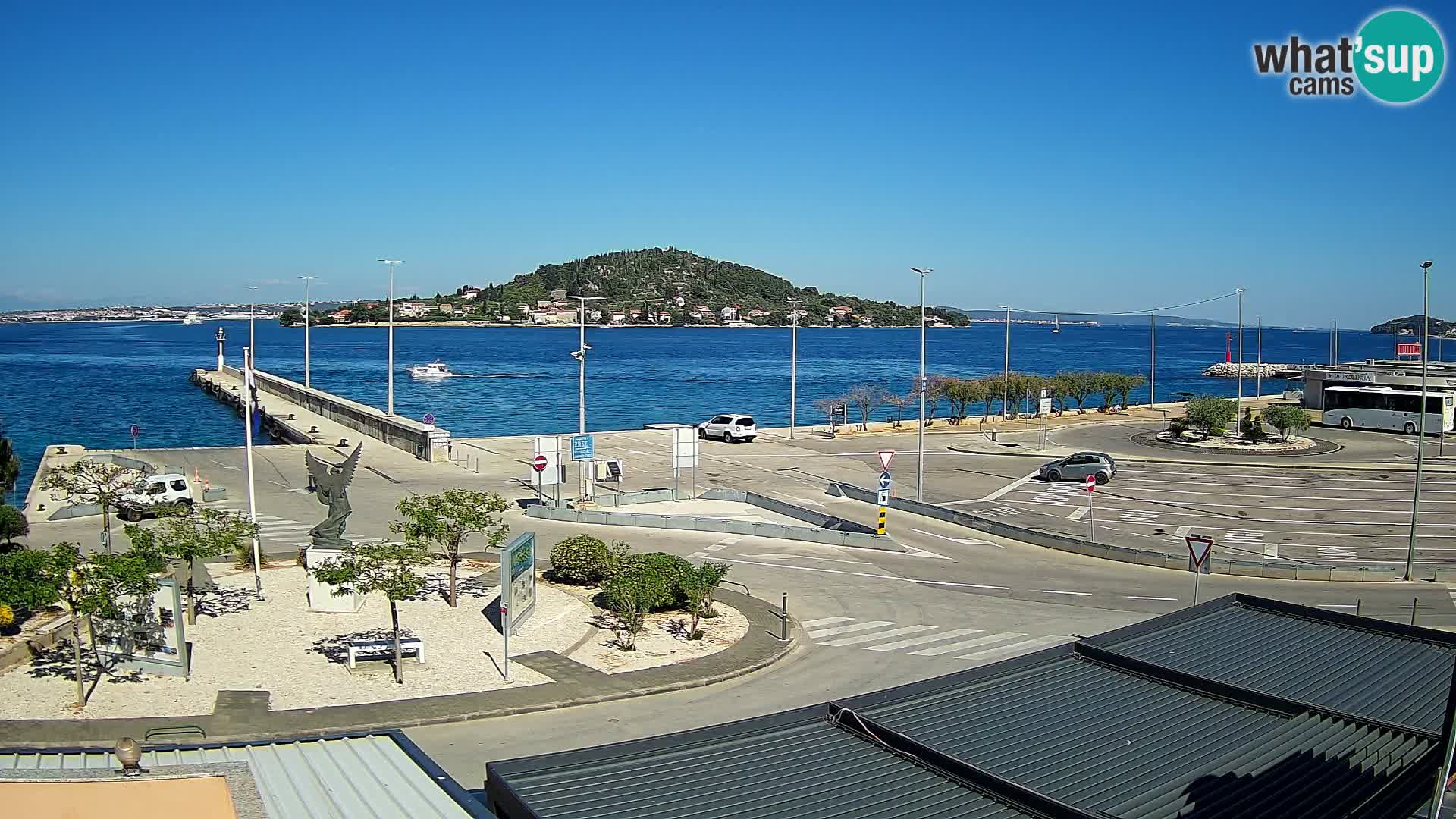 Cámara web UGLJAN – Transportar de Preko a Zadar