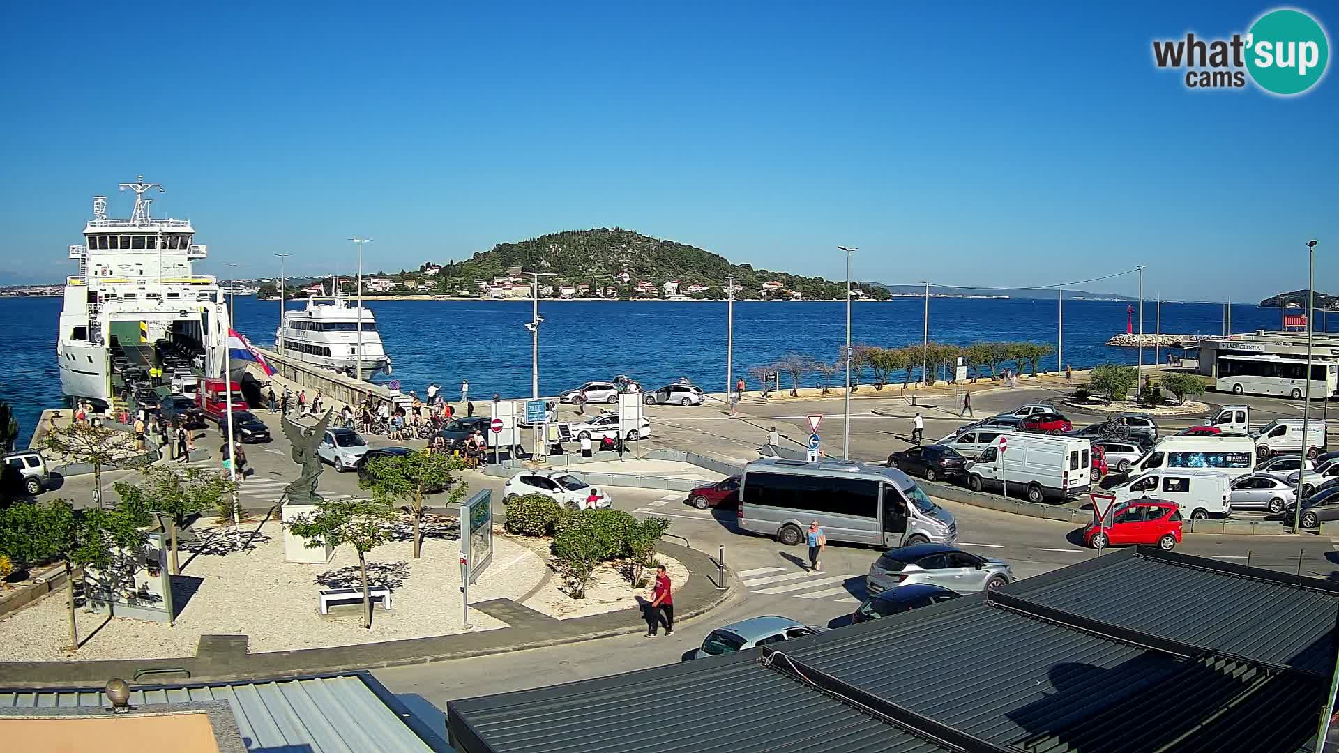 Webcam Ugljan – Preko Ferry to Zadar